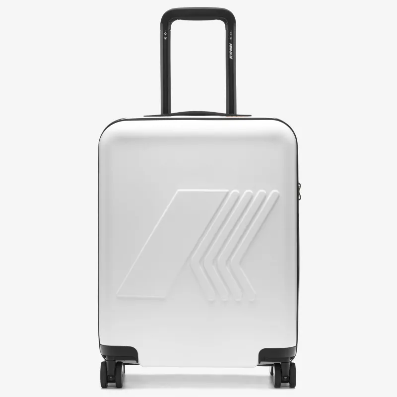 EUDOXIE LOGO - Luggage Bags - Trolley - UNISEX - White sold by K-Way