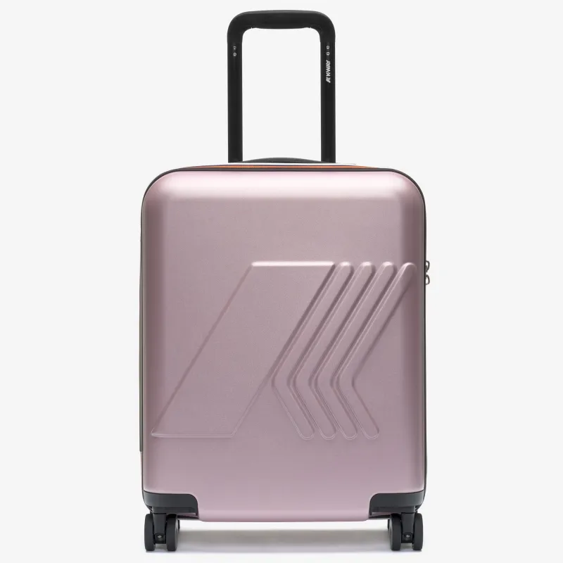 EUDOXIE LOGO - Luggage Bags - Trolley - Unisex - Rose Pinkish made by K-Way