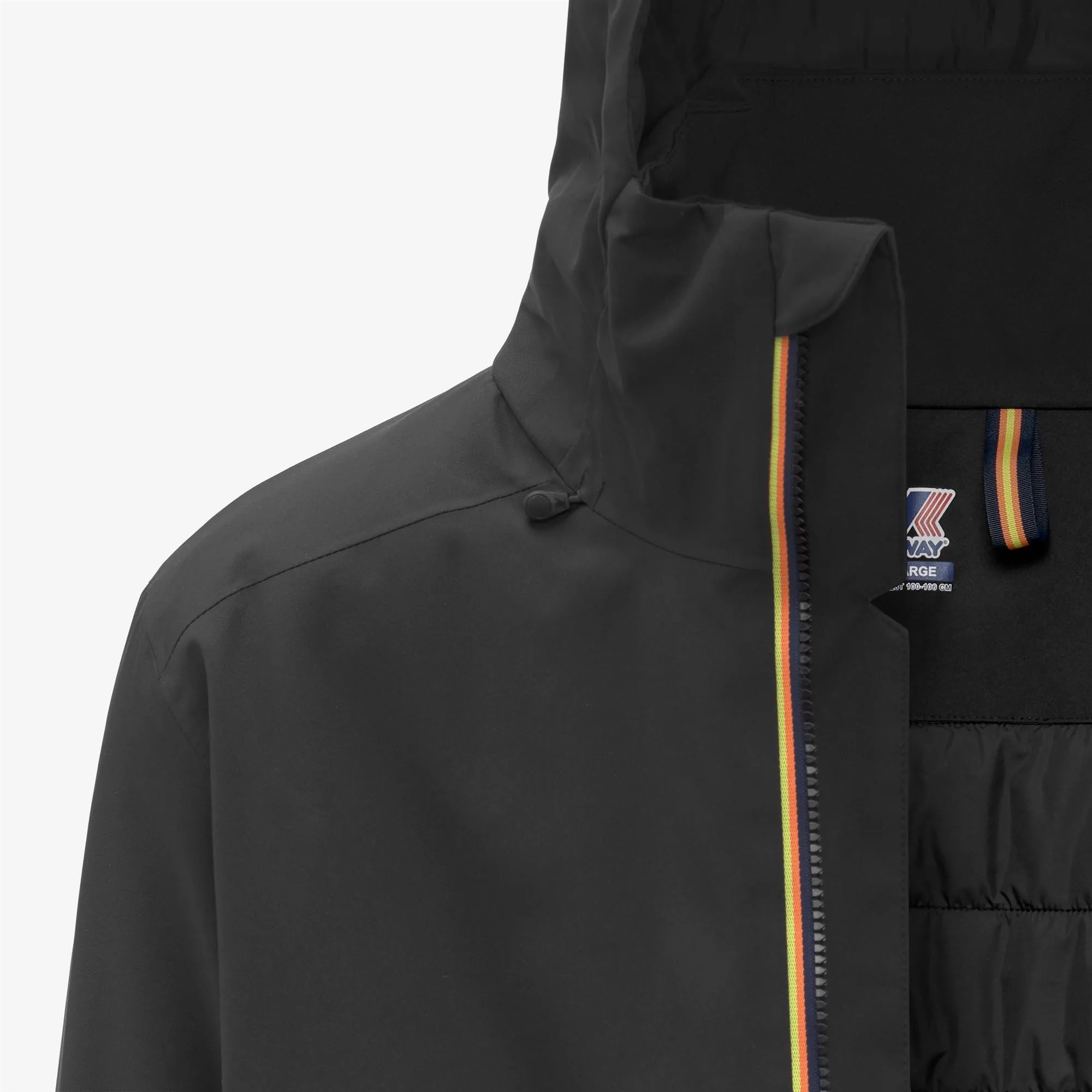 LESARCS 2L TWILL - Jackets - Mid - Man - Black Pure sold by K-Way product image thumbnail 2