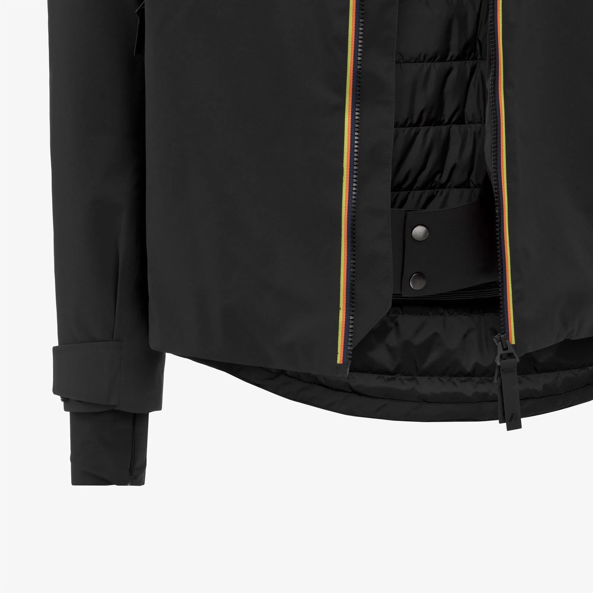 LESARCS 2L TWILL - Jackets - Mid - Man - Black Pure sold by K-Way product image thumbnail 3