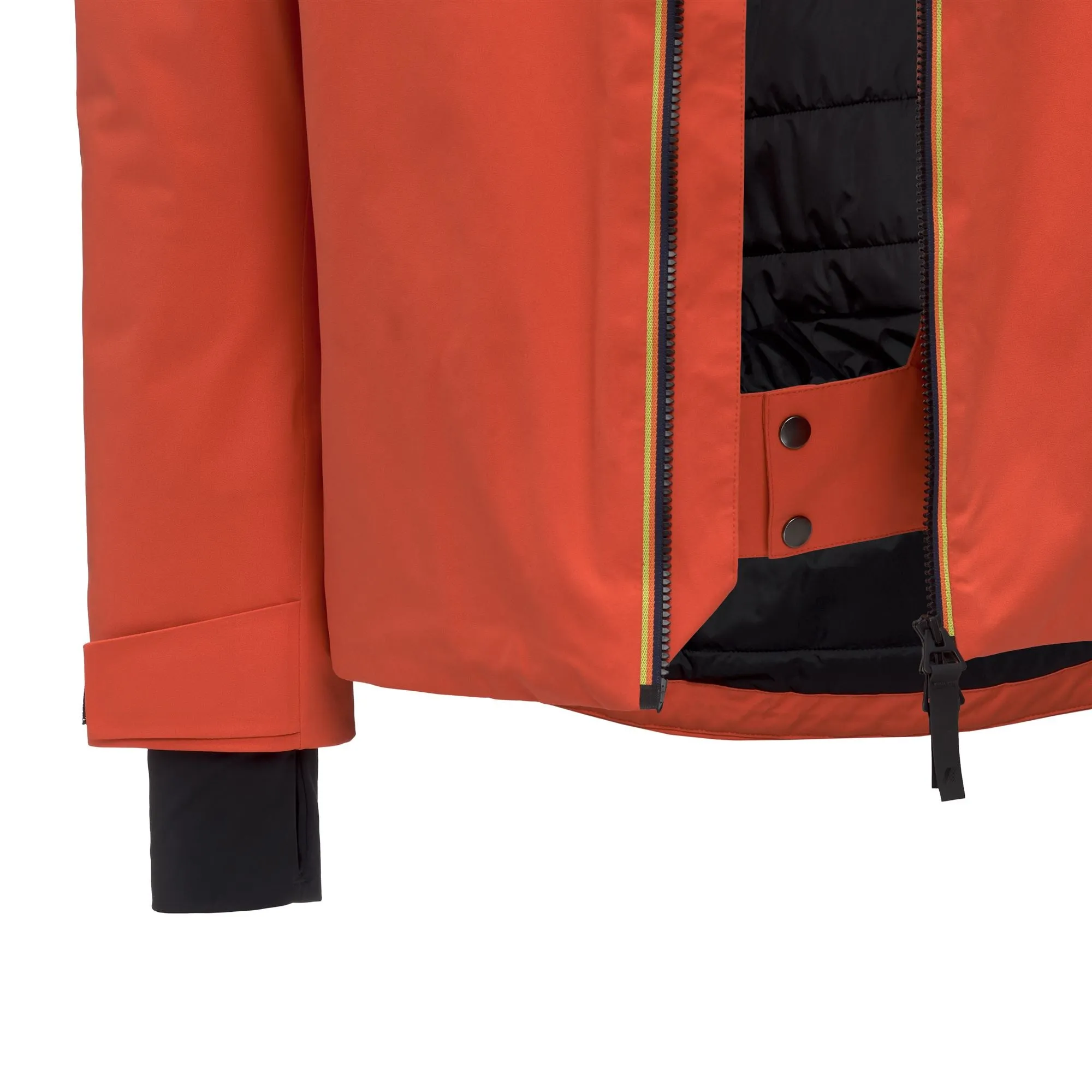 LESARCS 2L TWILL - Jackets - Mid - Man - Orange Fiesta sold by K-Way product image thumbnail 3