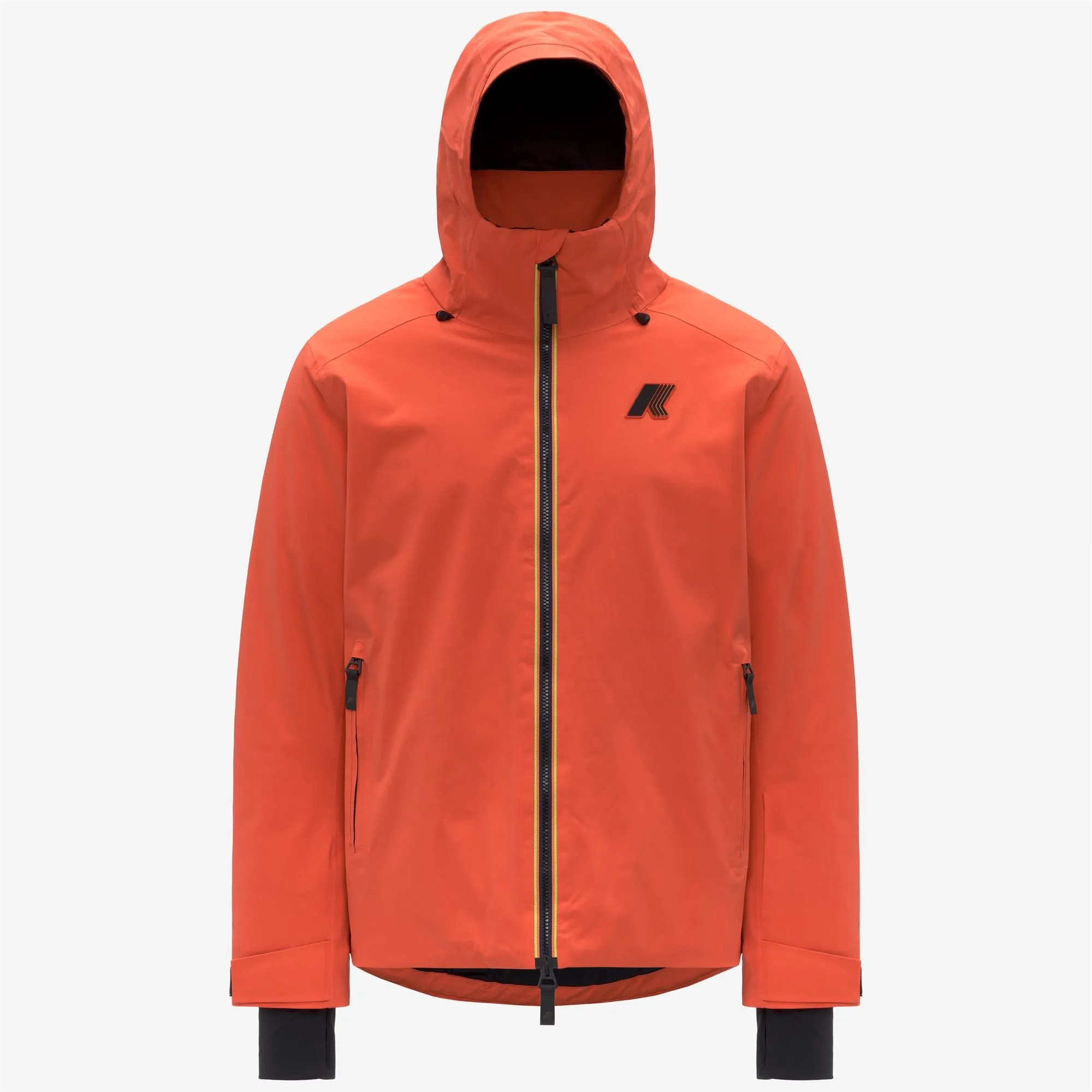LESARCS 2L TWILL - Jackets - Mid - Man - Orange Fiesta sold by K-Way