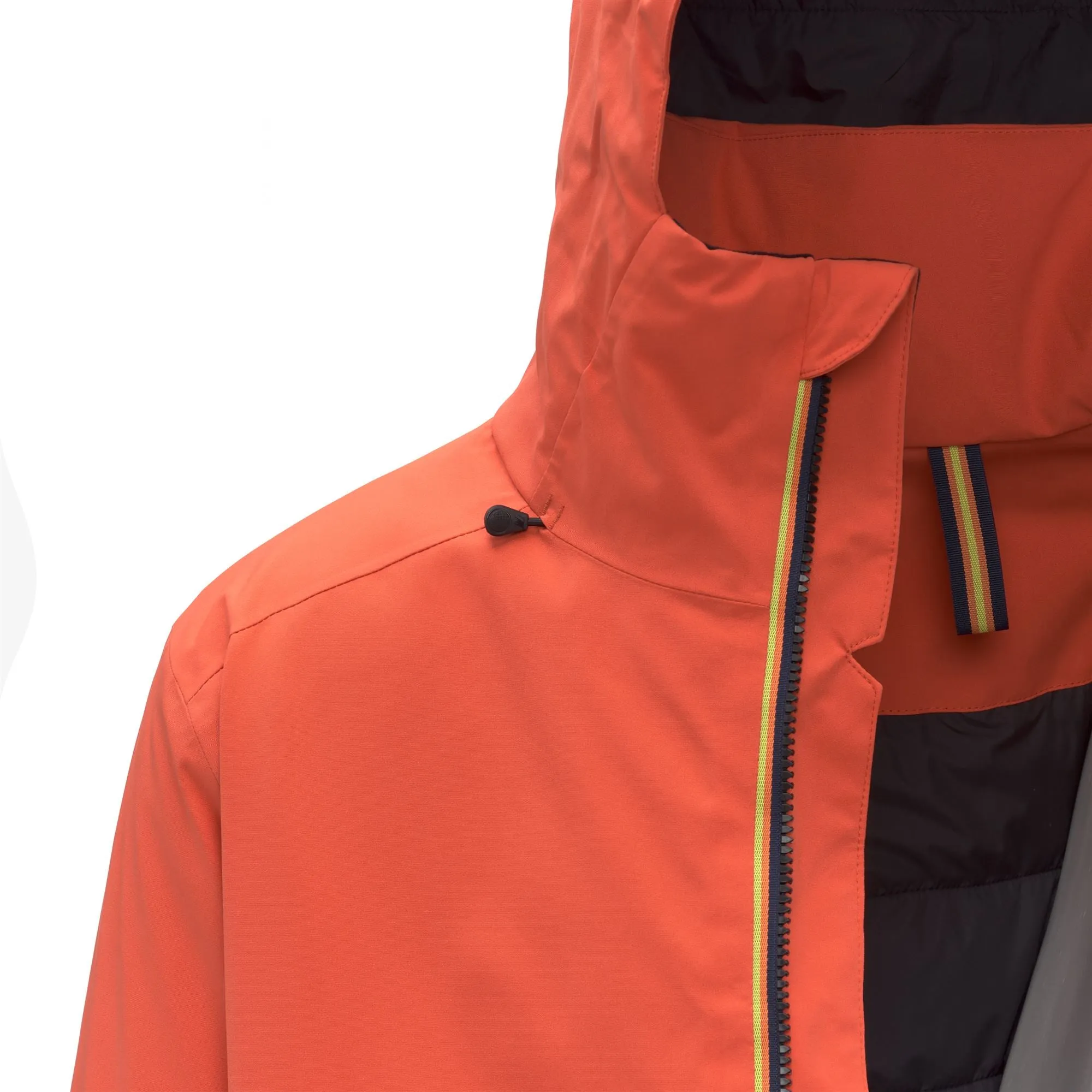 LESARCS 2L TWILL - Jackets - Mid - Man - Orange Fiesta sold by K-Way product image thumbnail 2