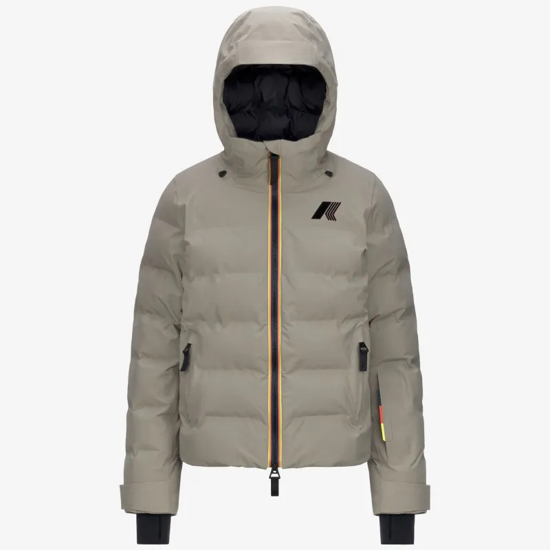 LATUEDA HQUILTED - Jackets - Mid - WOMAN - Green Oak sold by K-Way