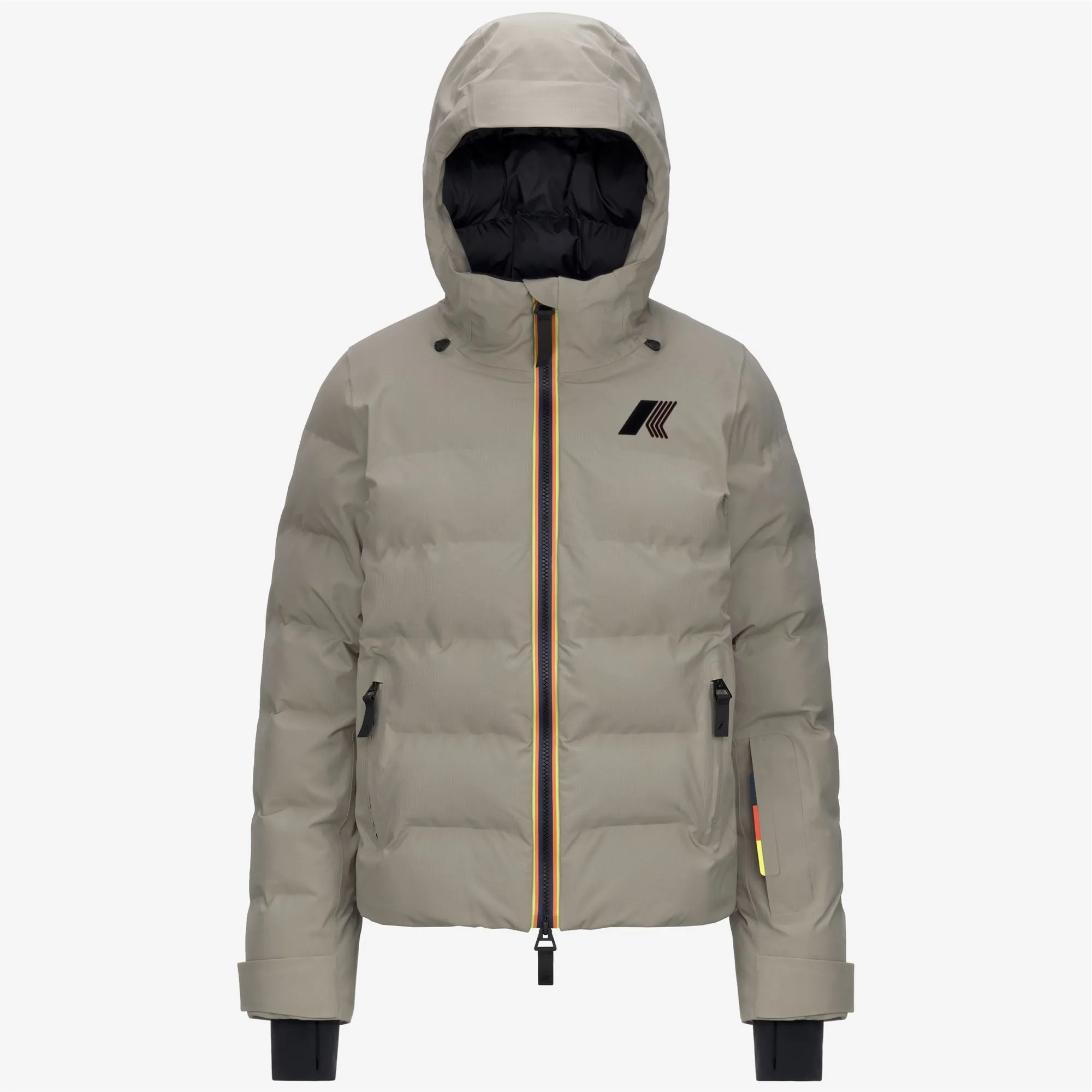 LATUEDA HQUILTED - Jackets - Mid - Woman - Green Oak sold by K-Way