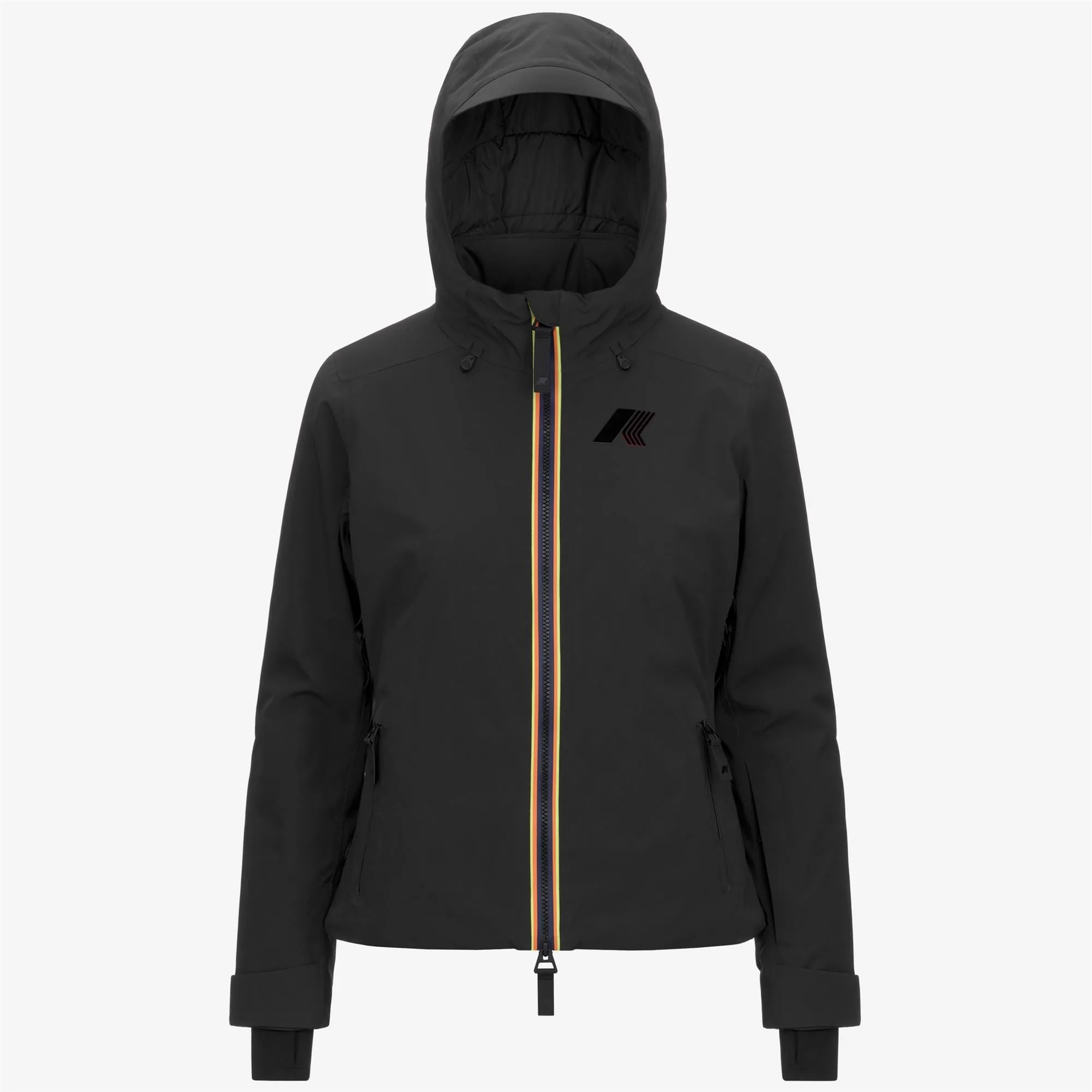 LABRESSE 2L TWILL - Jackets - Mid - Woman - Black Pure sold by K-Way