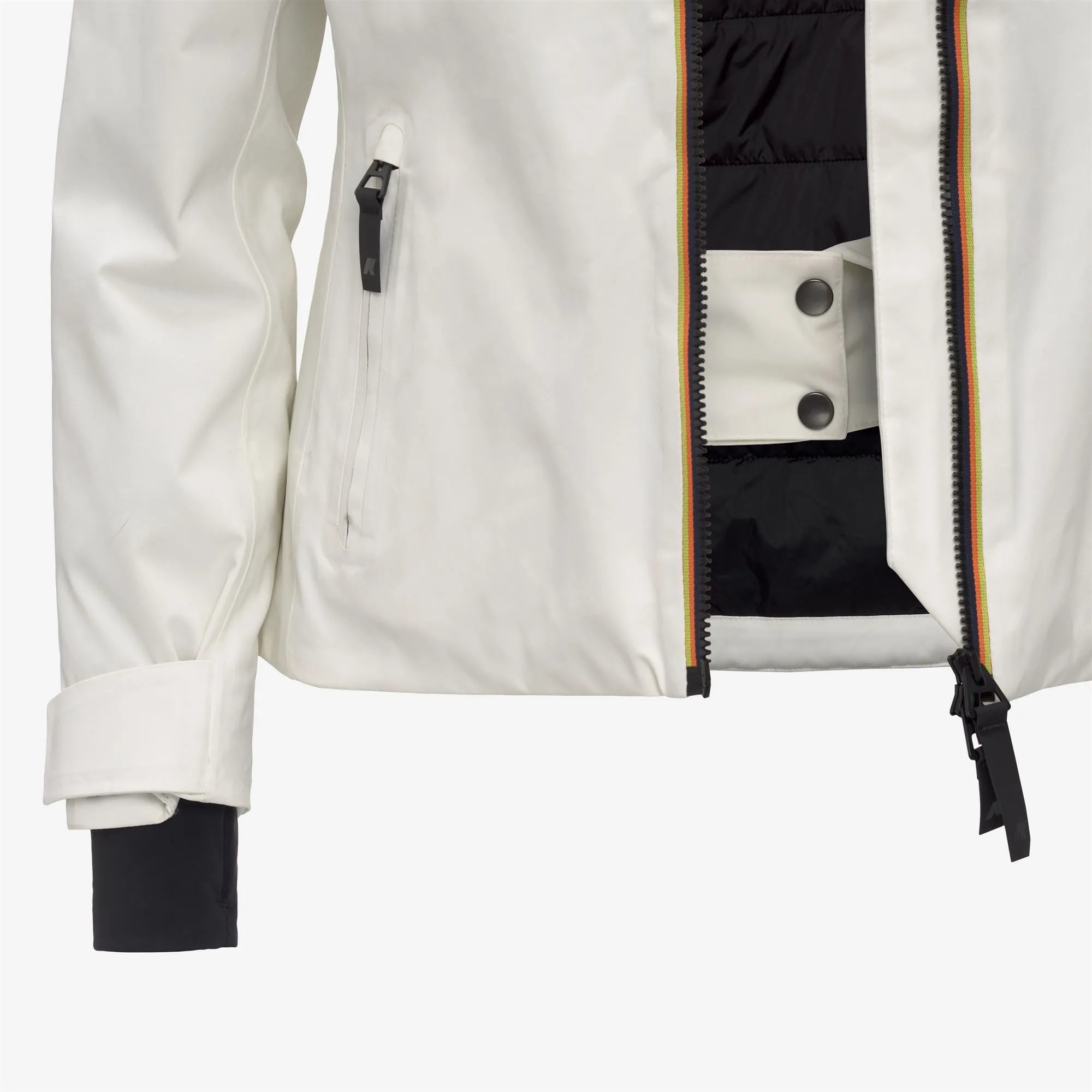 LABRESSE 2L TWILL - Jackets - Mid - Woman - White Gardenia sold by K-Way product image thumbnail 3