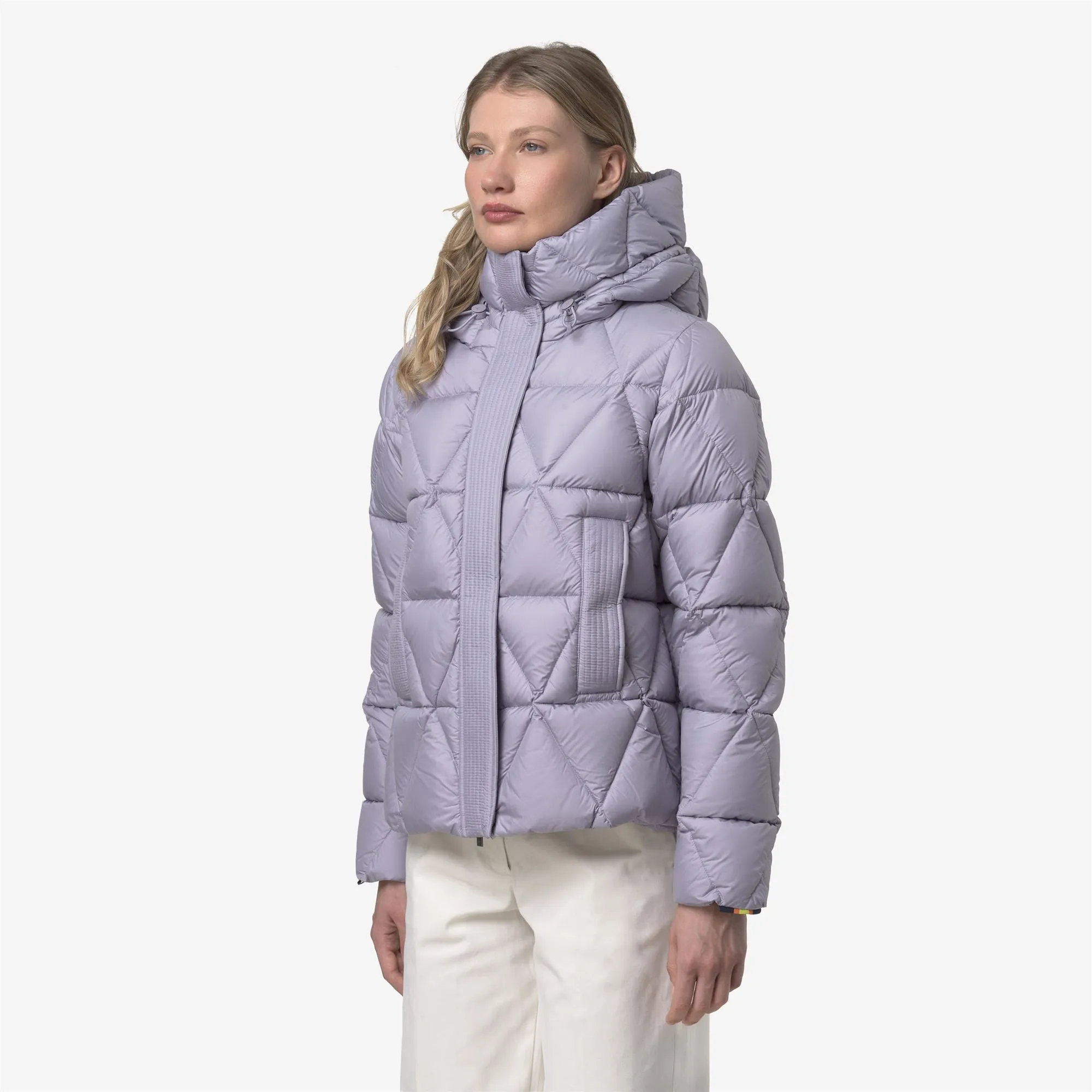 LETHILLE THERMO MICROFIBER - Jackets - Short - WOMAN - Violet Lavander Combo sold by K-Way product image thumbnail 4