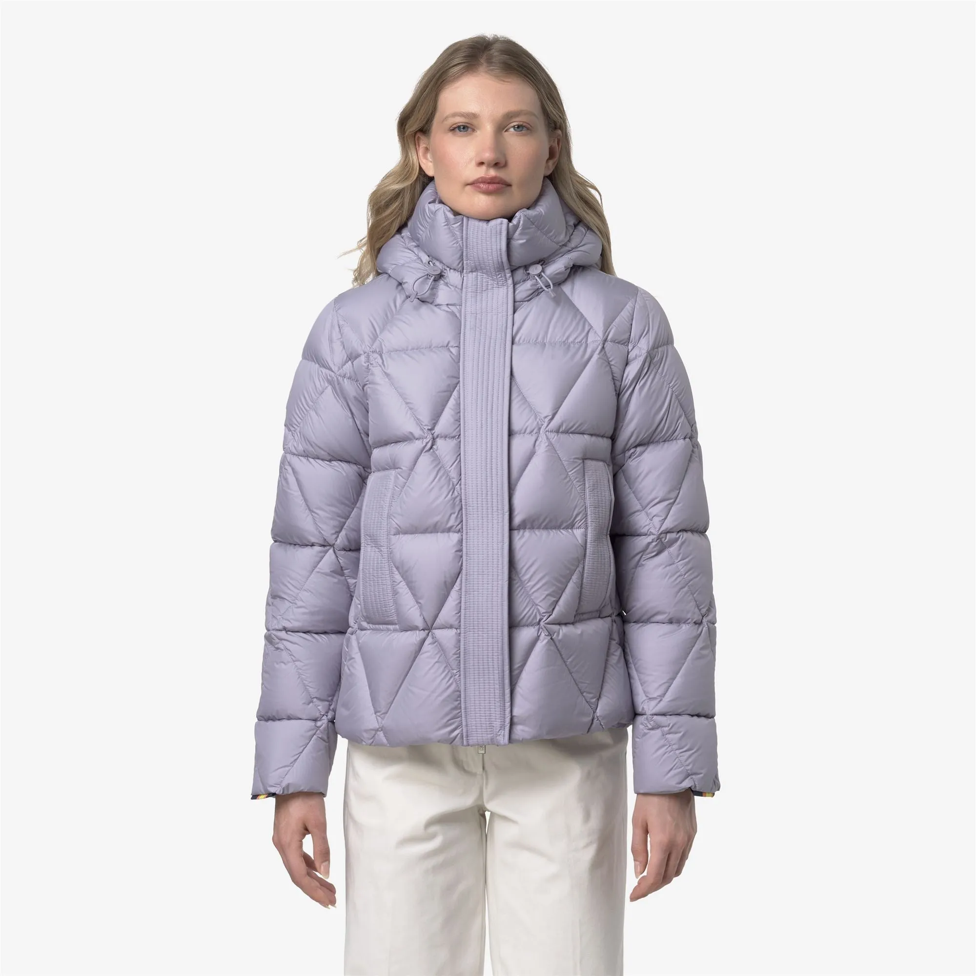 LETHILLE THERMO MICROFIBER - Jackets - Short - WOMAN - Violet Lavander Combo sold by K-Way product image thumbnail 3