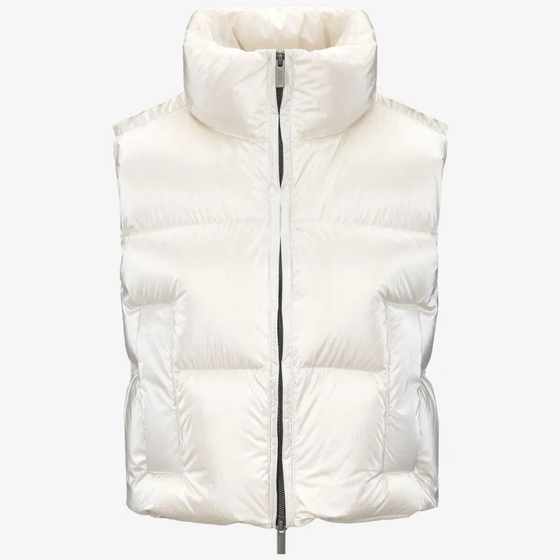 THILLE THERMO PEARLY - Jackets - Vest - WOMAN - White Gardenia Combo sold by K-Way