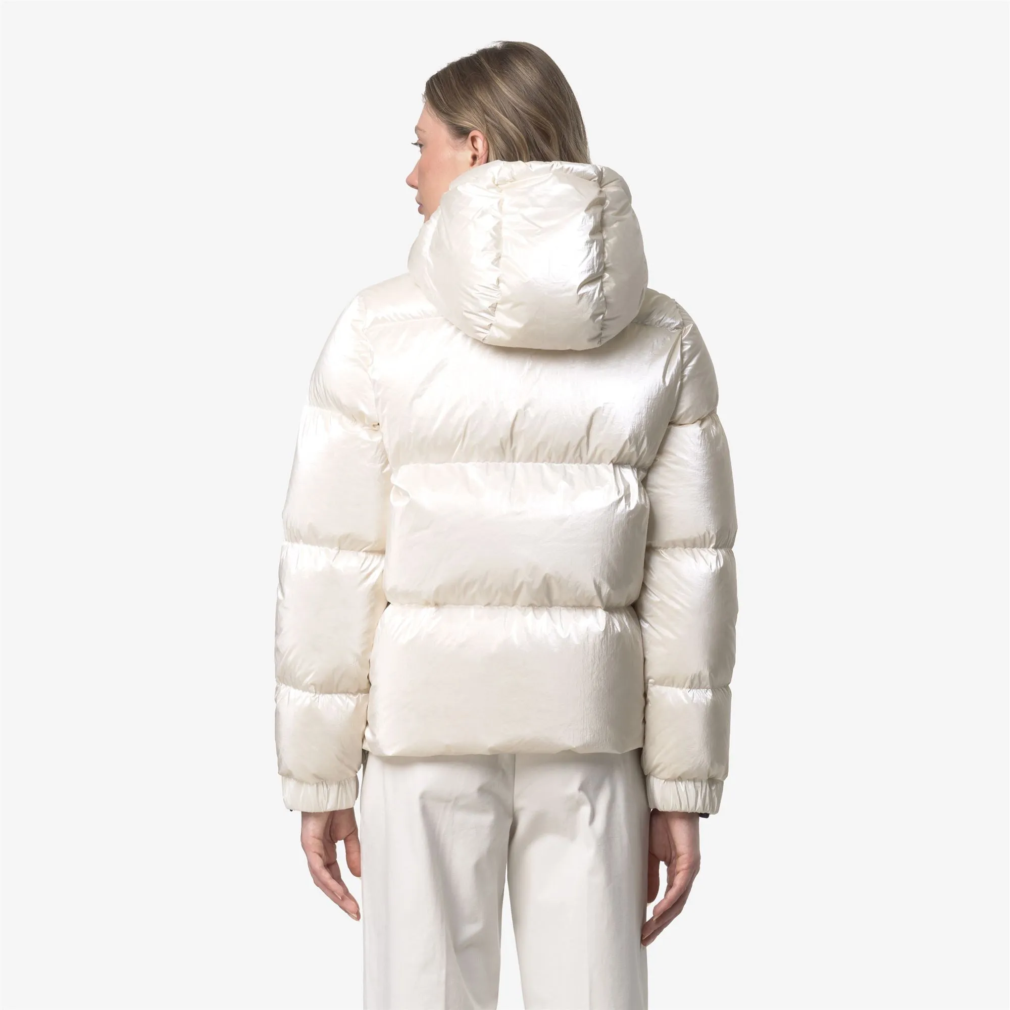 LETHILLE THERMO PEARLY - Jackets - Short - WOMAN - White Gardenia Combo sold by K-Way product image thumbnail 5