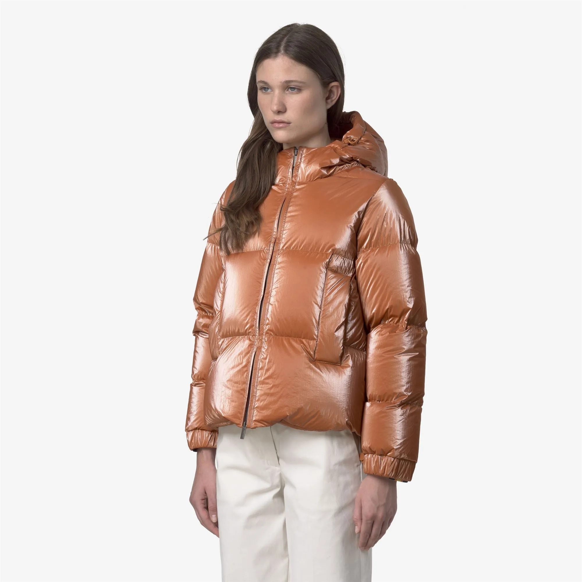 LETHILLE THERMO PEARLY - Jackets - Short - Woman - Orange-Orange Adobe-Unico sold by K-Way product image thumbnail 4