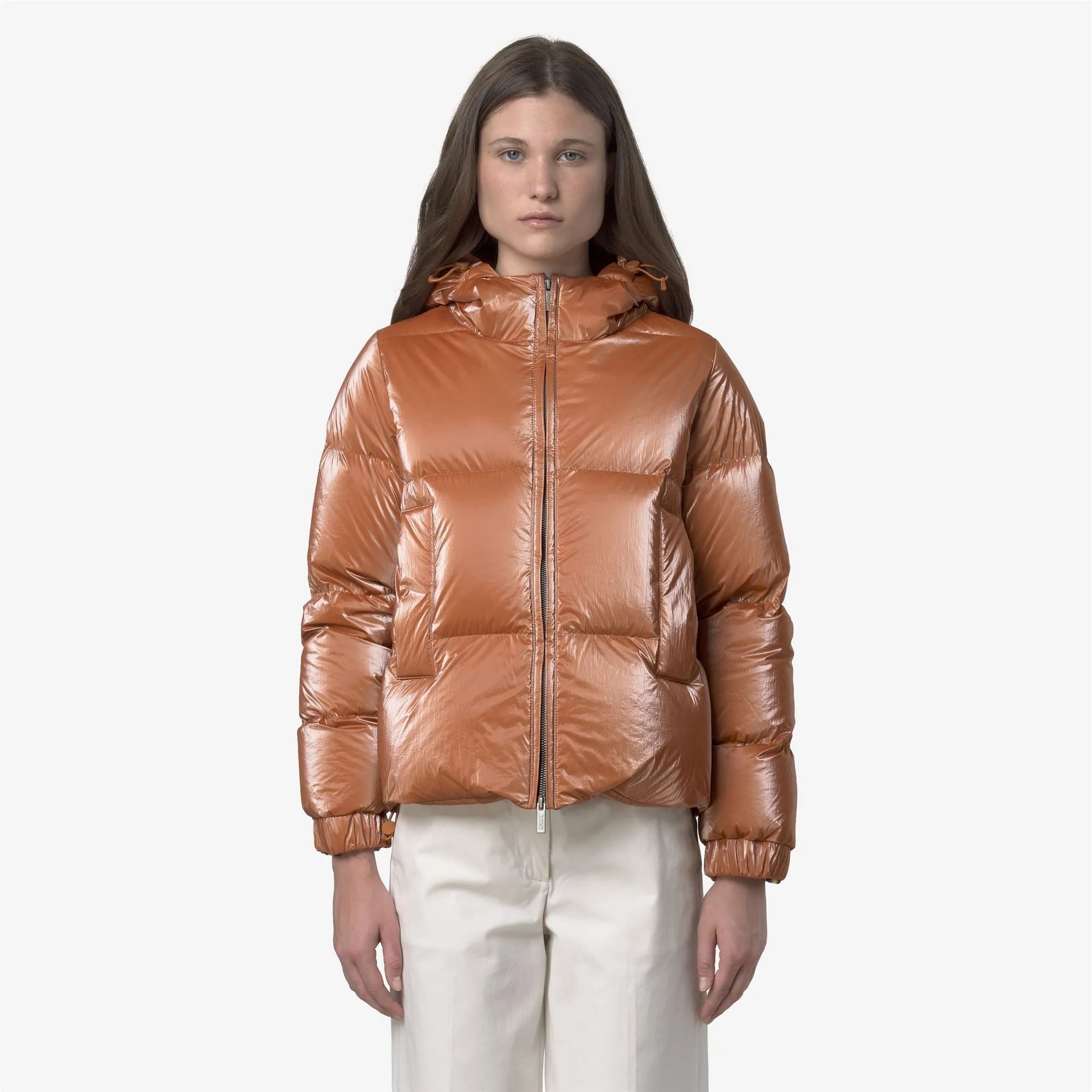 LETHILLE THERMO PEARLY - Jackets - Short - Woman - Orange-Orange Adobe-Unico sold by K-Way product image thumbnail 3