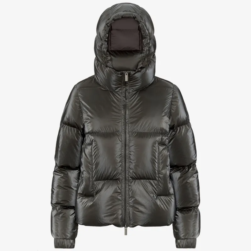 LETHILLE THERMO PEARLY - Jackets - Short - WOMAN - Black Olive Combo sold by K-Way