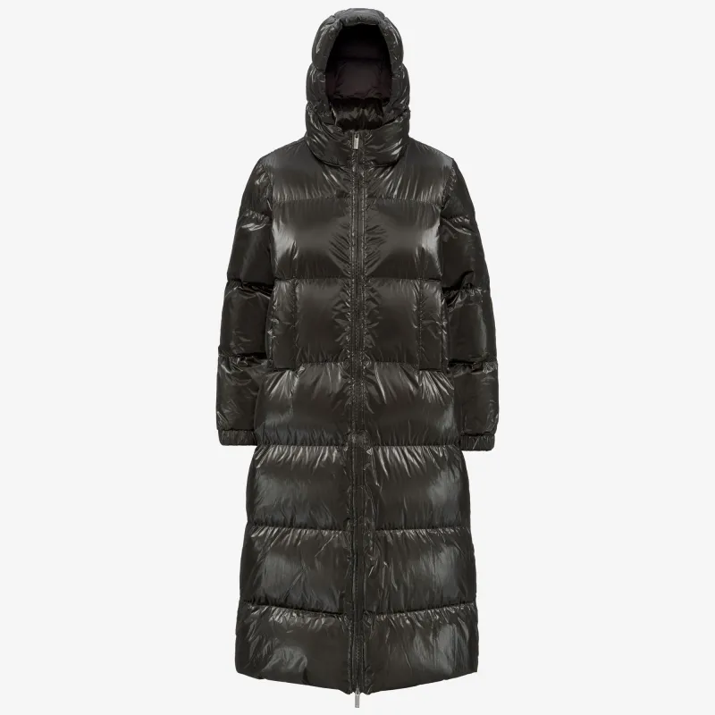 RUENNE THERMO PEARLY - Jackets - Long - WOMAN - Black Olive Combo sold by K-Way
