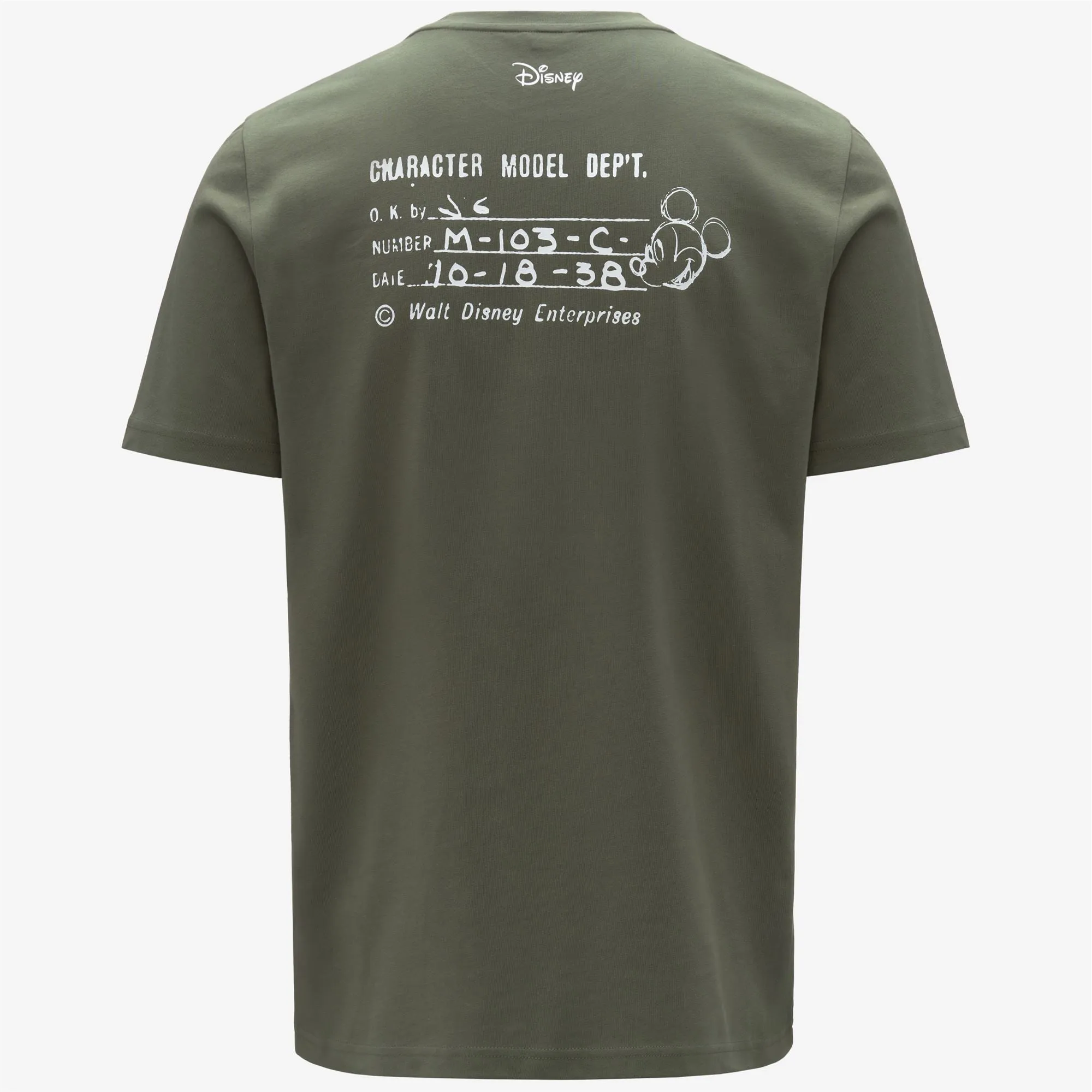 ODOM JERSEY MICKEY - T-Shirts & Top - T-Shirt - Man - Green Lichen-White-Green Lichen-White sold by K-Way product image thumbnail 2