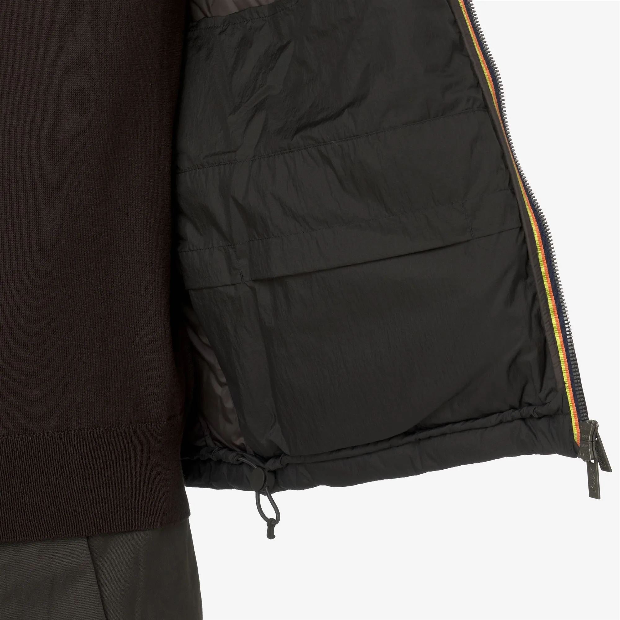 QUILL THERMO LIGHT RIPSTOP - Jackets - Short - Man - Black Olive Combo-Black Olive sold by K-Way product image thumbnail 2