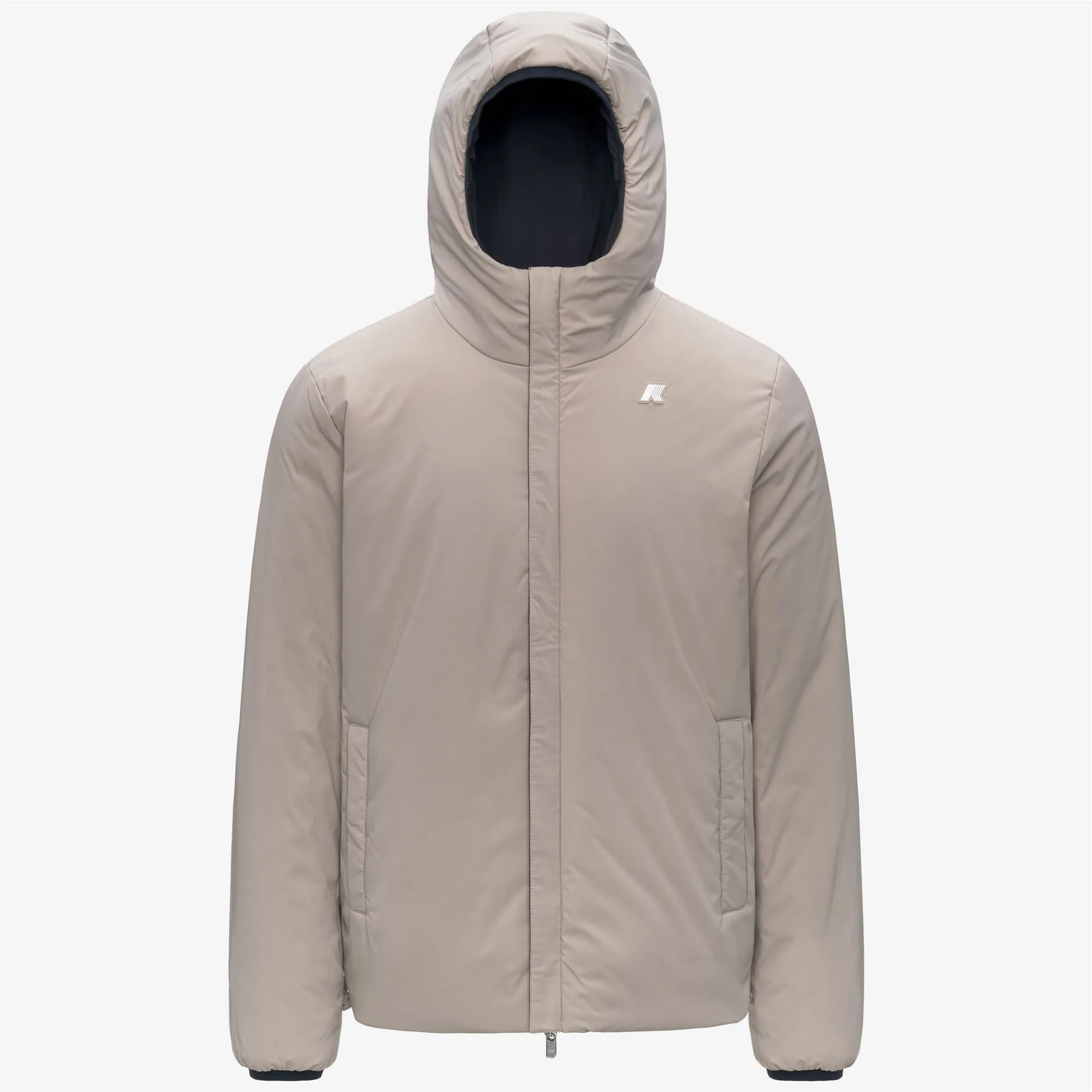 JACK ST WARM DOUBLE - Jackets - Short - Man - Blue Depth-Beige Cashmere sold by K-Way product image thumbnail 2