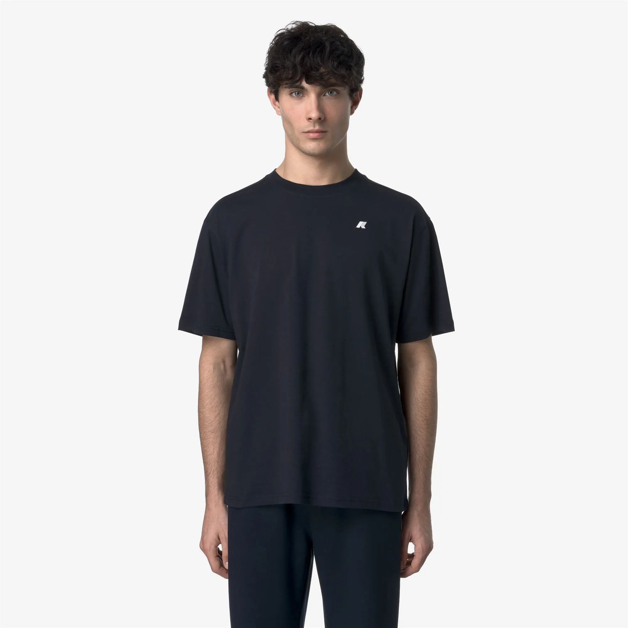 SOLO JERSEY - T-Shirts & Top - T-Shirt - Man - Blue Depth sold by K-Way product image thumbnail 3