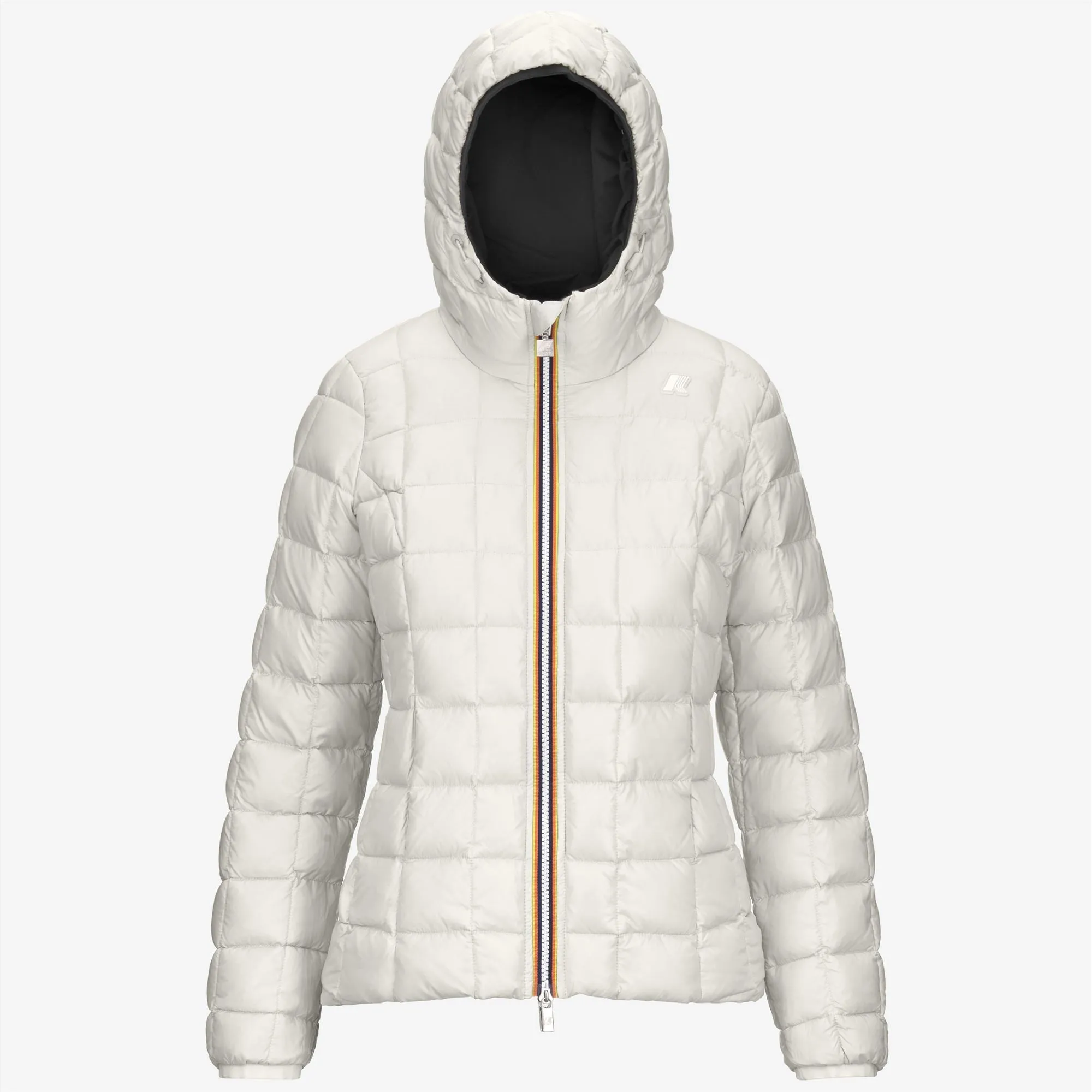 LILY ST THERMO DOUBLE - Jackets - Short - Woman - Black Pure-White Gardenia sold by K-Way product image thumbnail 2