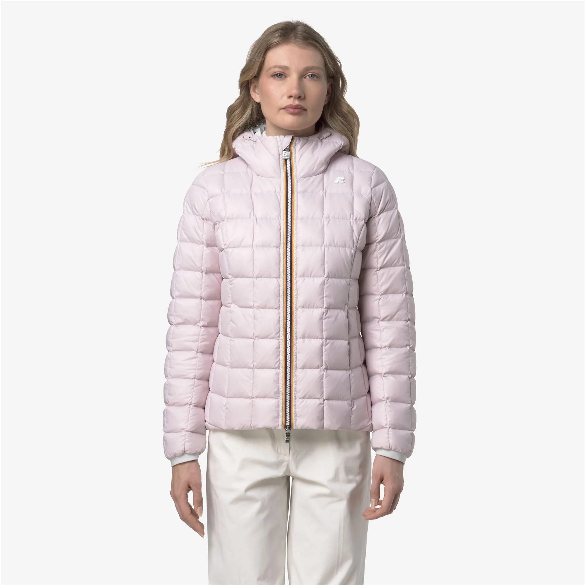 LILY ST THERMO DOUBLE - Jackets - Short - Woman - White Gardenia-Rose Hushed sold by K-Way product image thumbnail 3