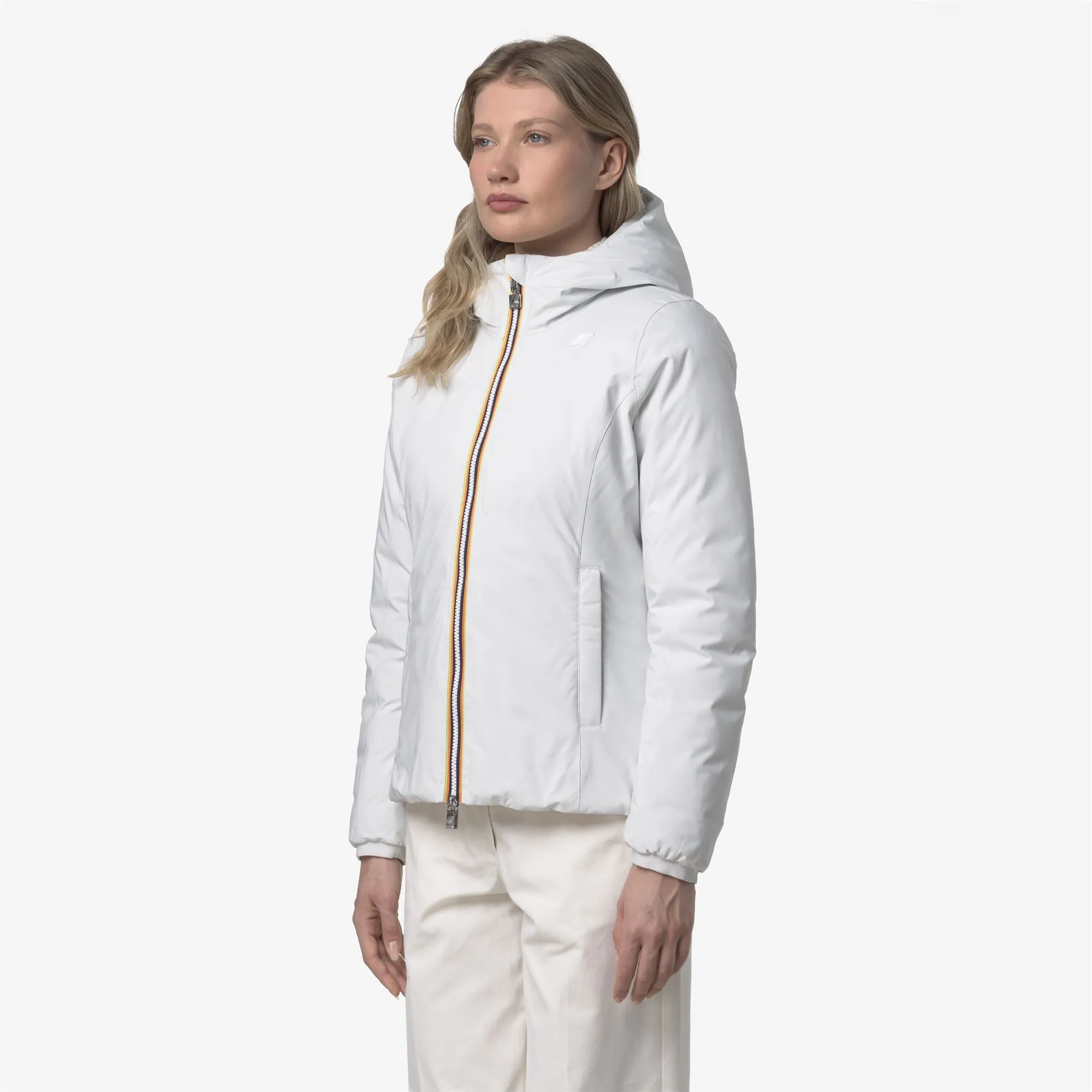 LILY ST THERMO DOUBLE - Jackets - Short - Woman - White Gardenia-Rose Hushed sold by K-Way product image thumbnail 5