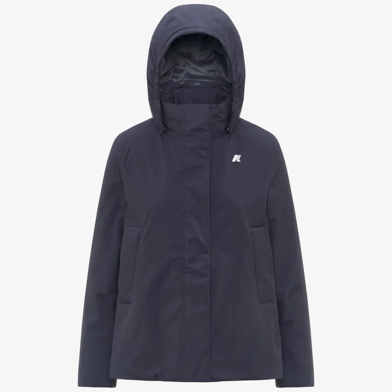 MARLETTE SOFT TOUCH MARMOTTA - Jackets - Short - Woman - Blue D-Blue A made by K-Way