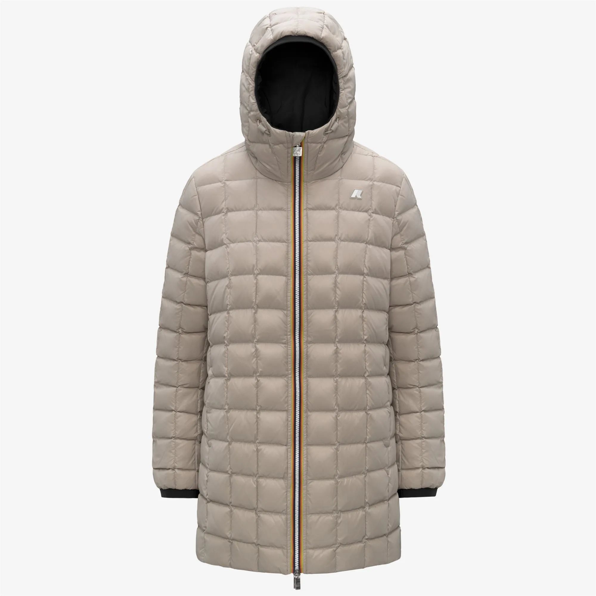 SOPHIE ST THERMO DOUBLE - Jackets - Mid - Woman - Black Pure-Beige Cashmere sold by K-Way product image thumbnail 2