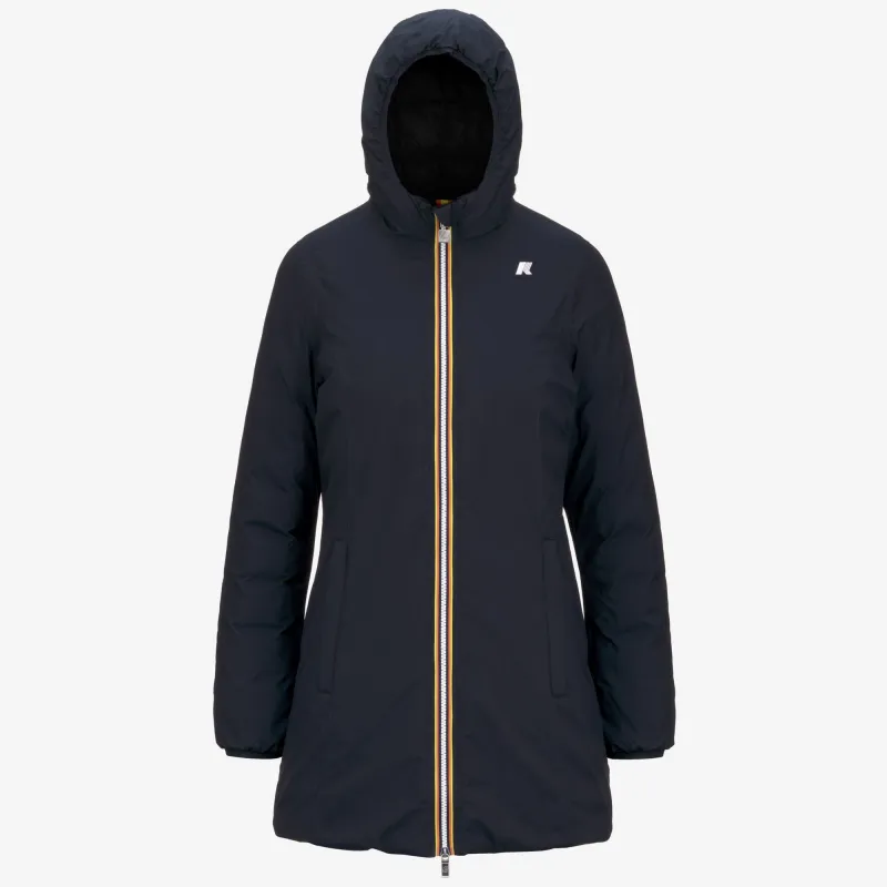 SOPHIE ST THERMO DOUBLE - Jackets - Mid - Woman - Blue Depth-Black Pure made by K-Way