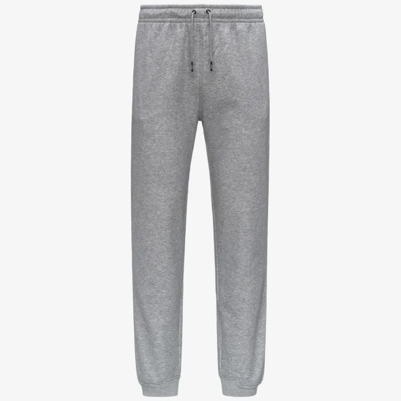 PHILBERT BRUSHED PC - Pants - Sport Trousers - Unisex - Grey Melange Mid sold by K-Way