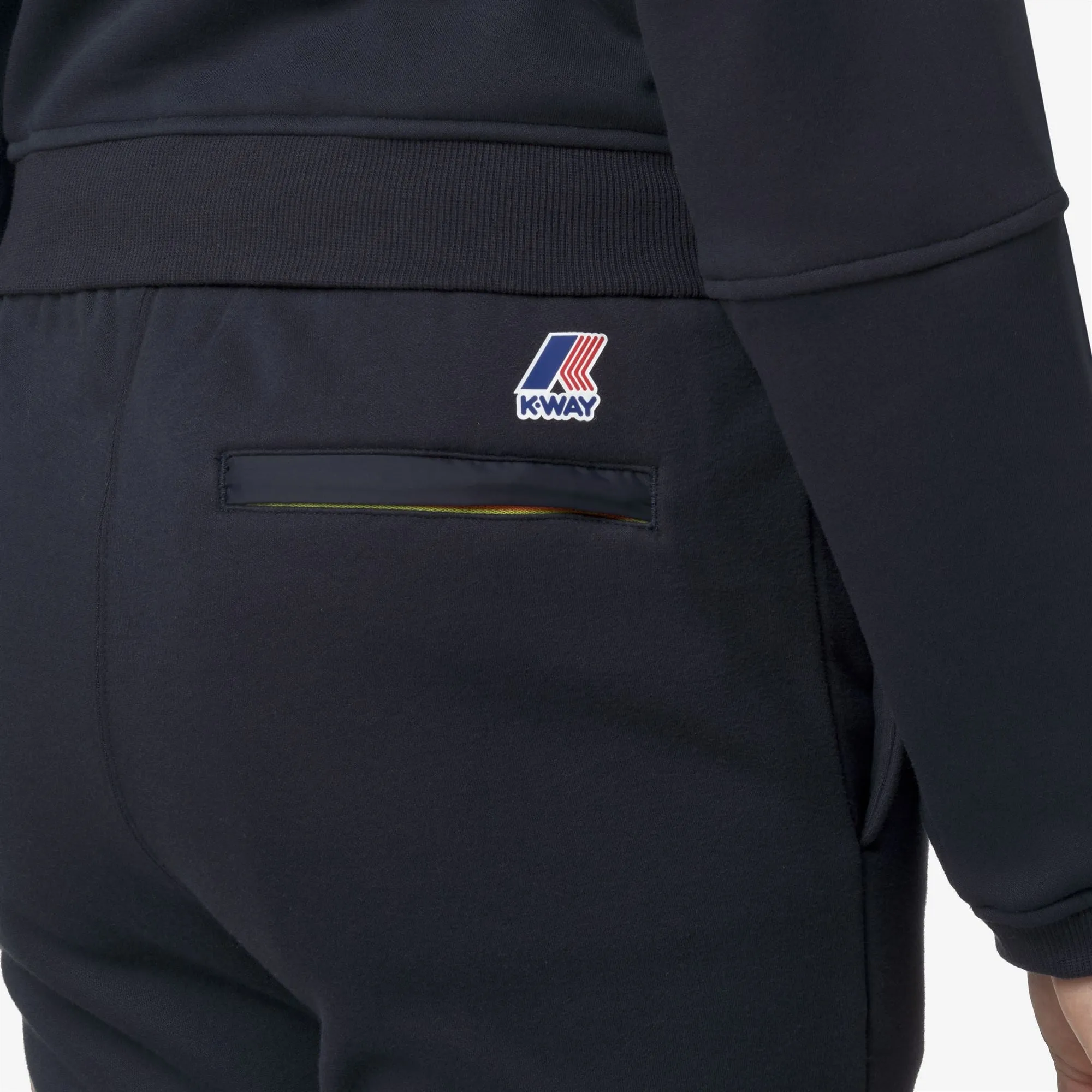 PHILBERT BRUSHED PC - Pants - Sport Trousers - Unisex - Blue Depth sold by K-Way product image thumbnail 2