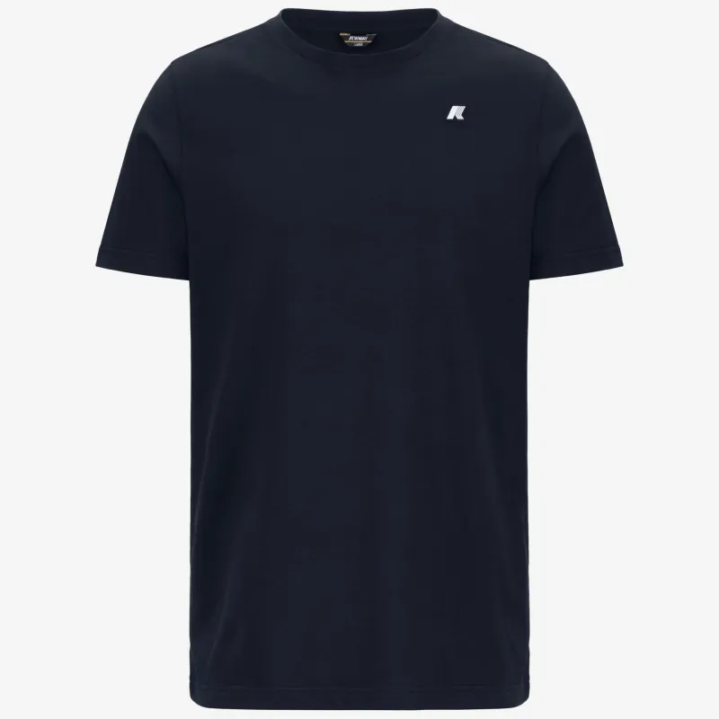 ODOM JERSEY PEACH - T-Shirts & Top - T-Shirt - Man - Blue Depth made by K-Way