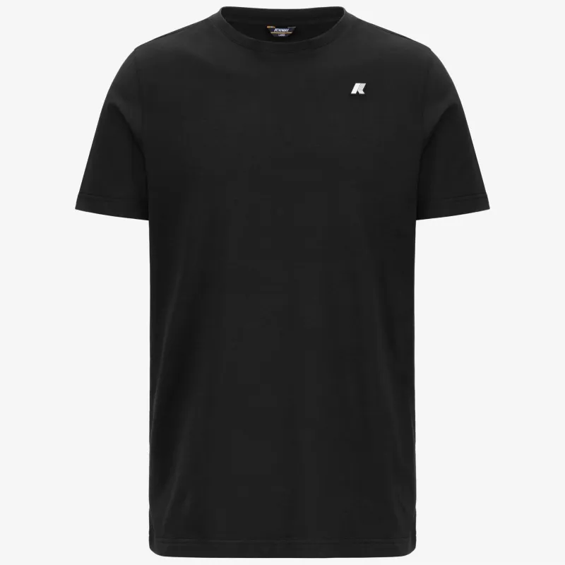 ODOM JERSEY PEACH - T-Shirts & Top - T-Shirt - Man - Black Pure-Black Pure made by K-Way