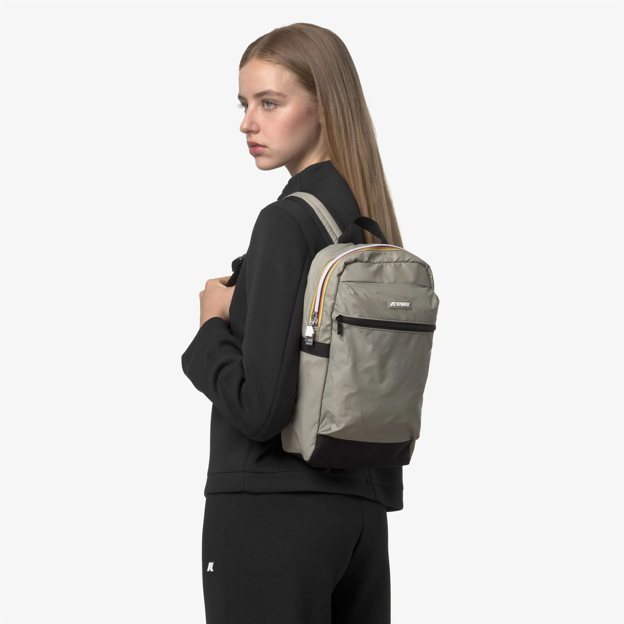 SMALL LAON - Bags - Backpack - Unisex - Green Oak sold by K-Way product image thumbnail 5