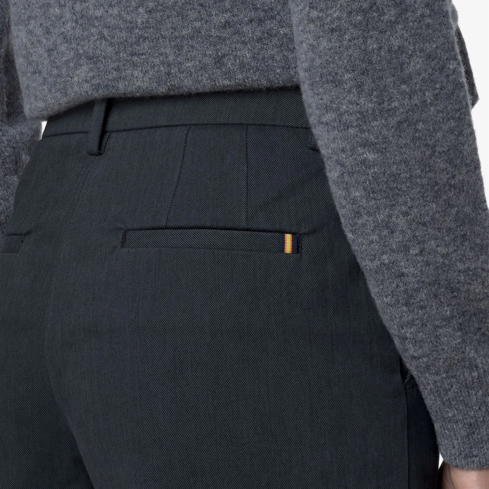 TYANNE DENIM-LIKE - Pants - Chino - Woman - DENIM-Blue Depth sold by K-Way product image thumbnail 2