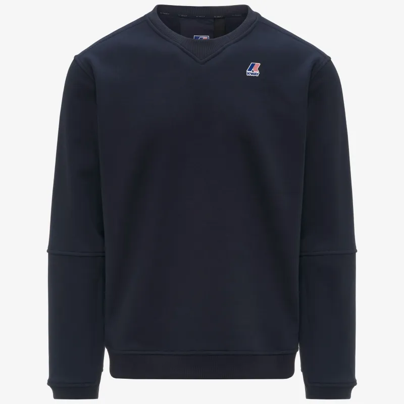 NAEL BRUSHED PC - Fleece - Jumper - Unisex - Blue Depth made by K-Way