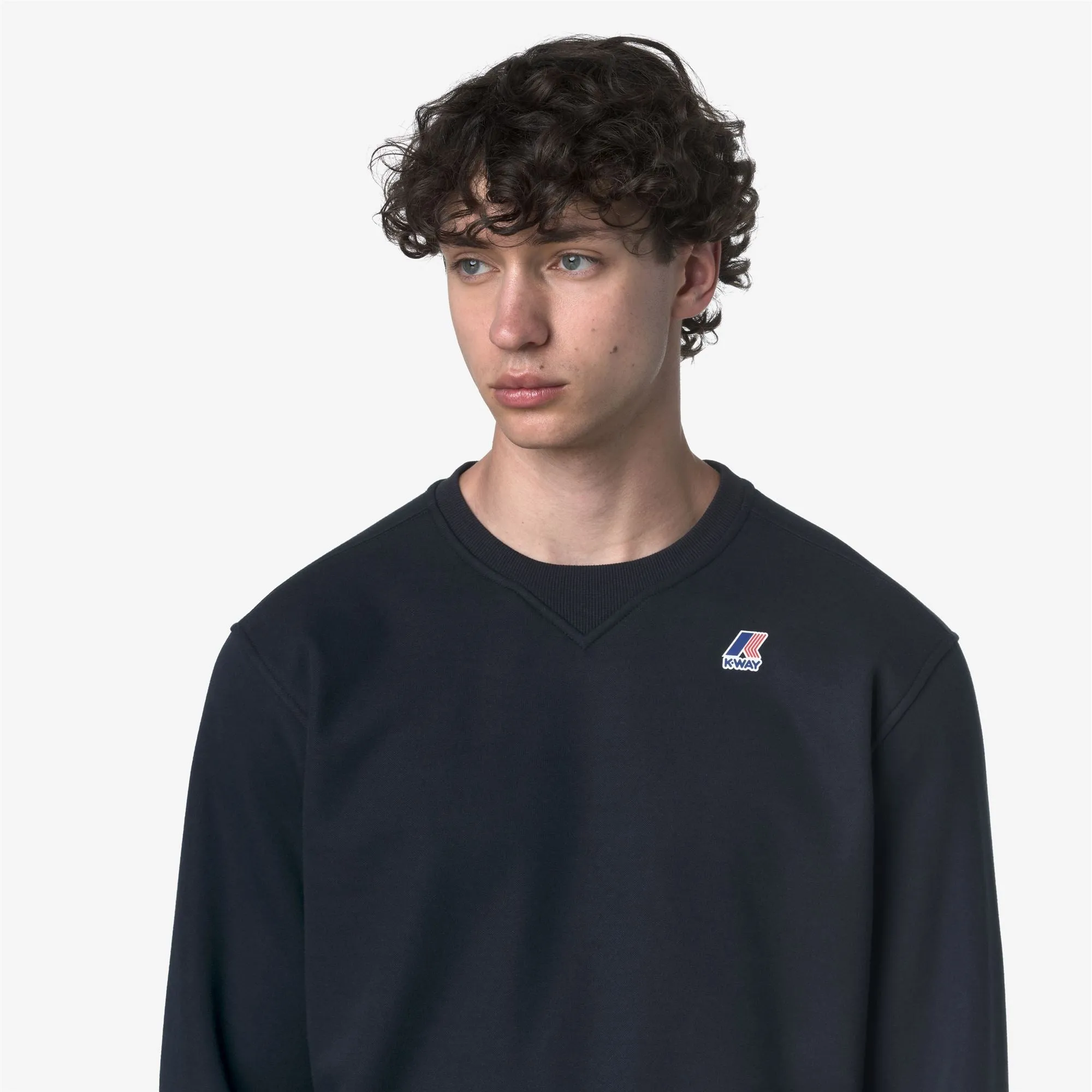 NAEL BRUSHED PC - Fleece - Jumper - Unisex - Blue Depth sold by K-Way product image thumbnail 2