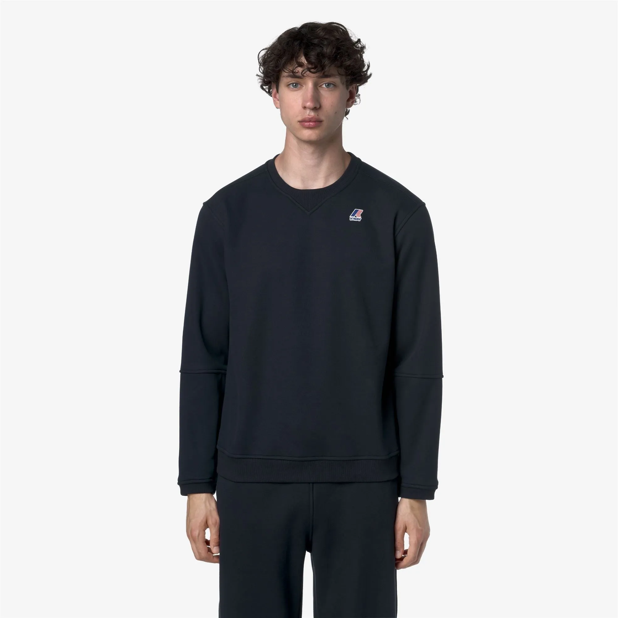 NAEL BRUSHED PC - Fleece - Jumper - Unisex - Blue Depth sold by K-Way product image thumbnail 3