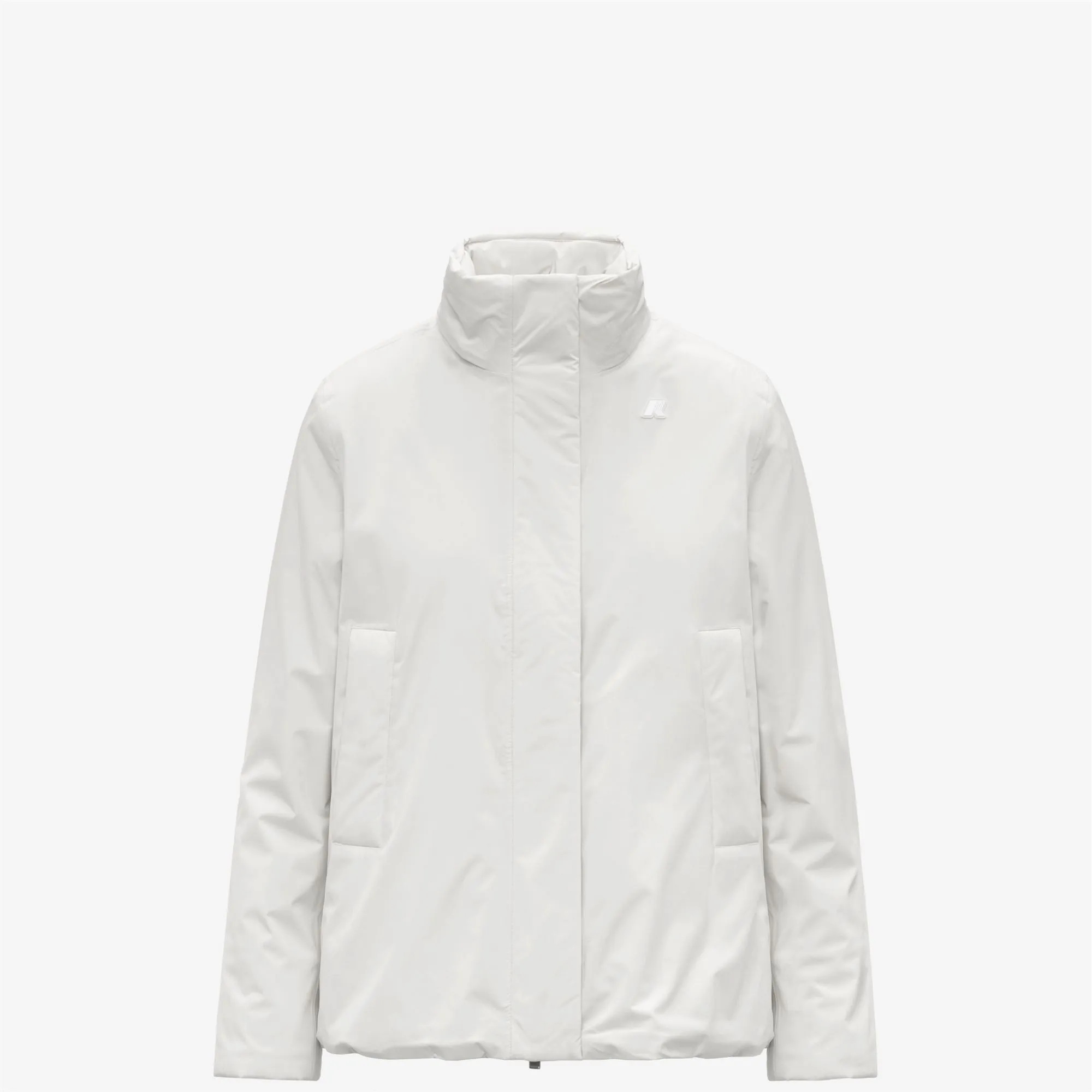 MARLETTE SOFT TOUCH MARMOTTA - Jackets - Short - Woman - White Gardenia-Grey Goat sold by K-Way product image thumbnail 2