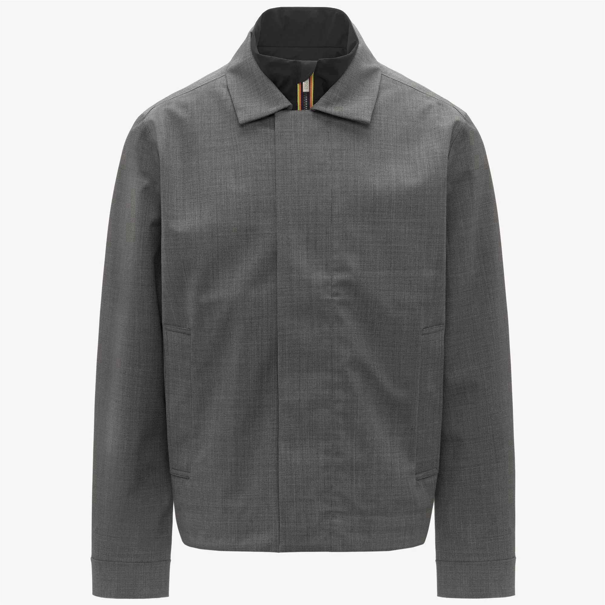 LOUIR 3L WOOL - Jackets - Short - Man - Grey Shadow Dk GRISAILLE sold by K-Way