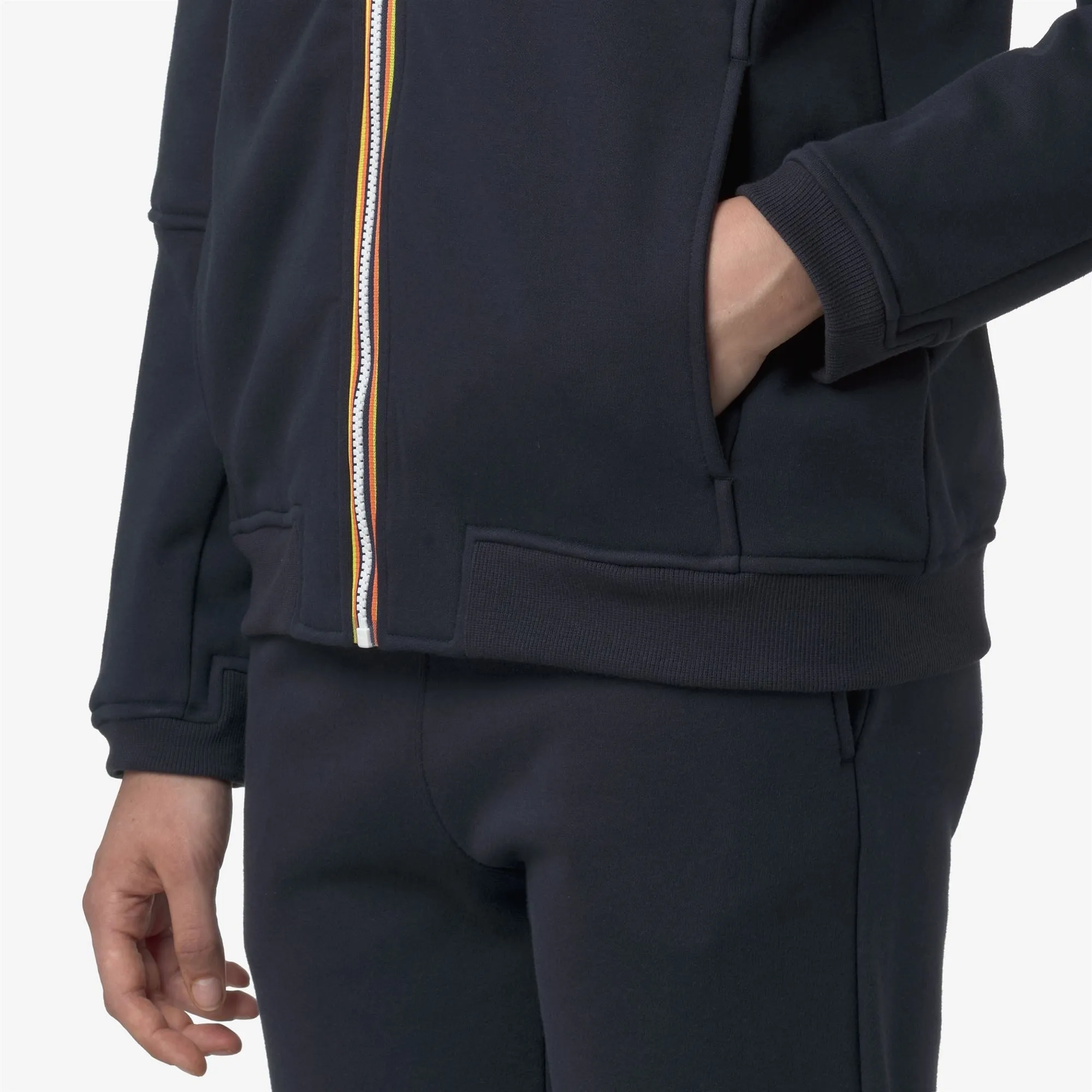 PROSPER BRUSHED PC - Fleece - Hoodie Full Zip - Unisex - Blue Depth sold by K-Way product image thumbnail 2