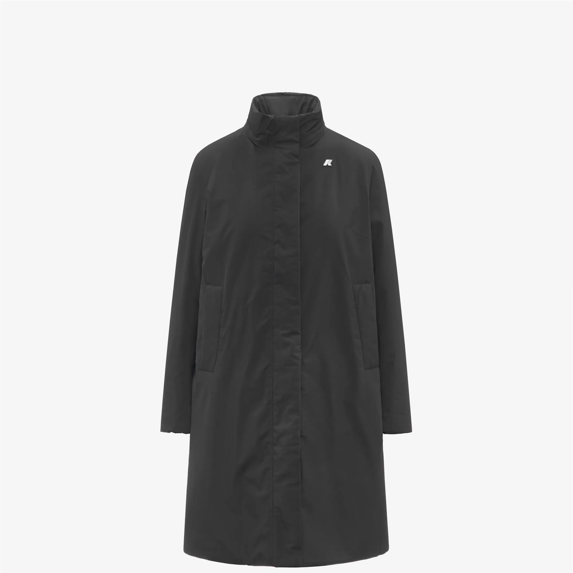 SONJA SOFT TOUCH MARMOTTA - Jackets - Long - Woman - Black Pure-Blue Airforce sold by K-Way product image thumbnail 2