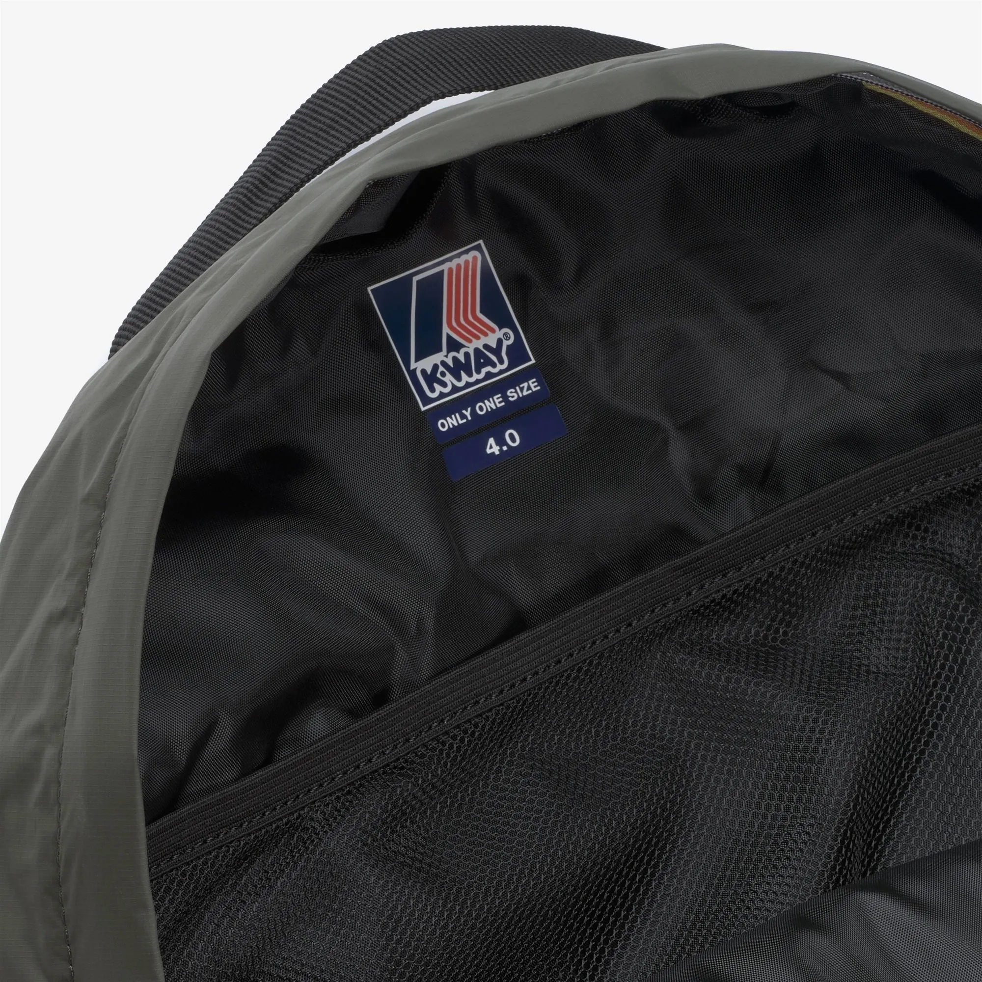 LE VRAI 4.0 MICHEL - Bags - Backpack - Unisex - GREEN BLACKISH sold by K-Way product image thumbnail 3