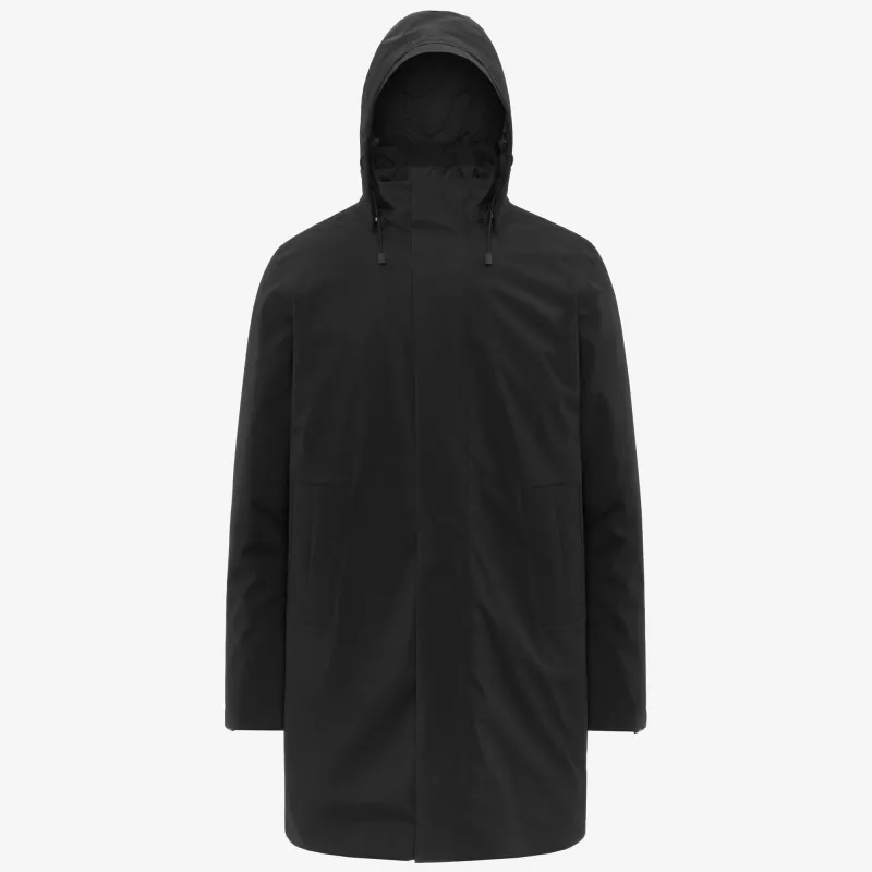 THOMAL BONDED PADDED - Jackets - 3/4 Length - Man - Black Pure-Black Pure made by K-Way
