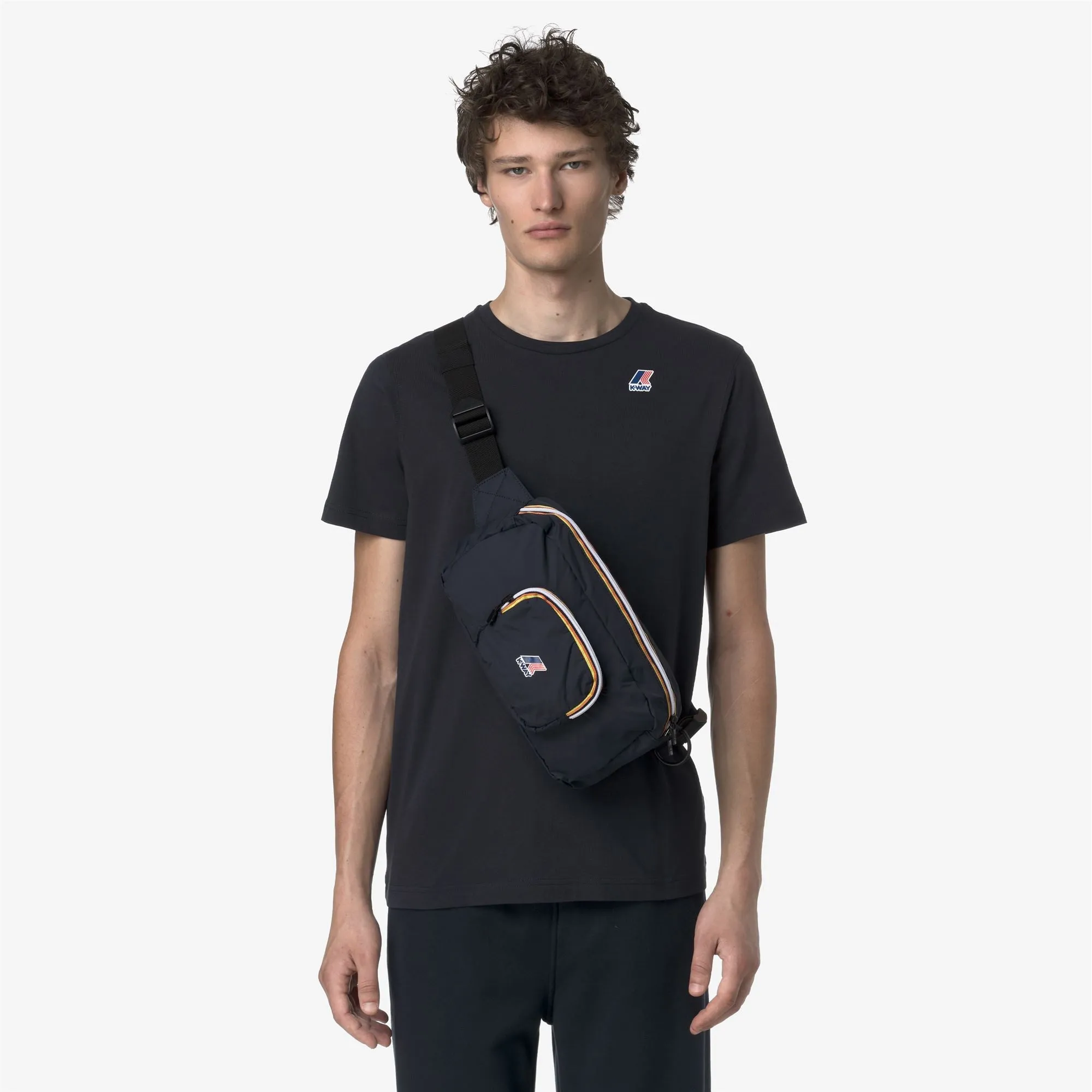 LE VRAI 4.0 SYLVAIN - Bags - Waist Bag - Unisex - Blue Depth sold by K-Way product image thumbnail 4