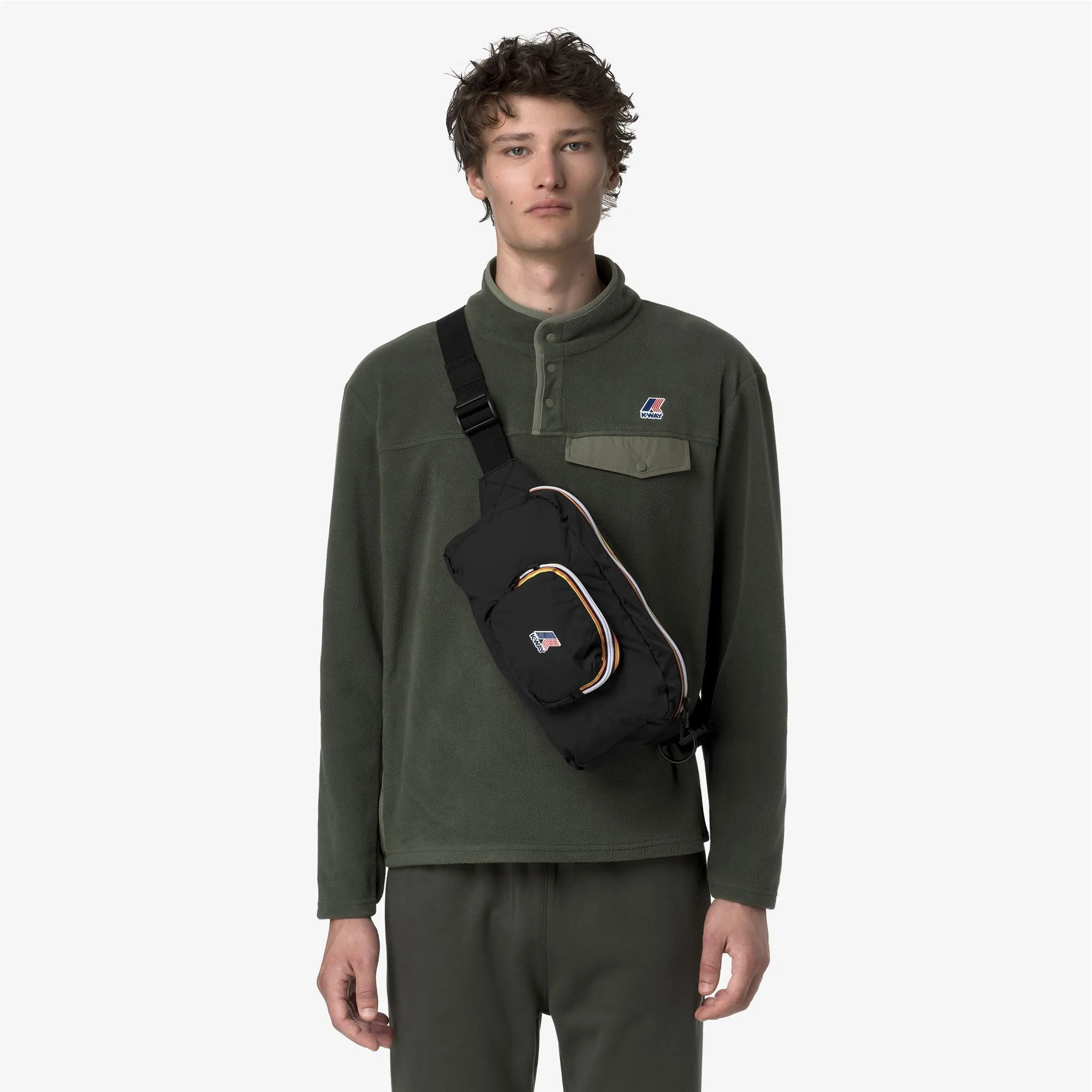 LE VRAI 4.0 SYLVAIN - Bags - Waist Bag - Unisex - Black Pure sold by K-Way product image thumbnail 4