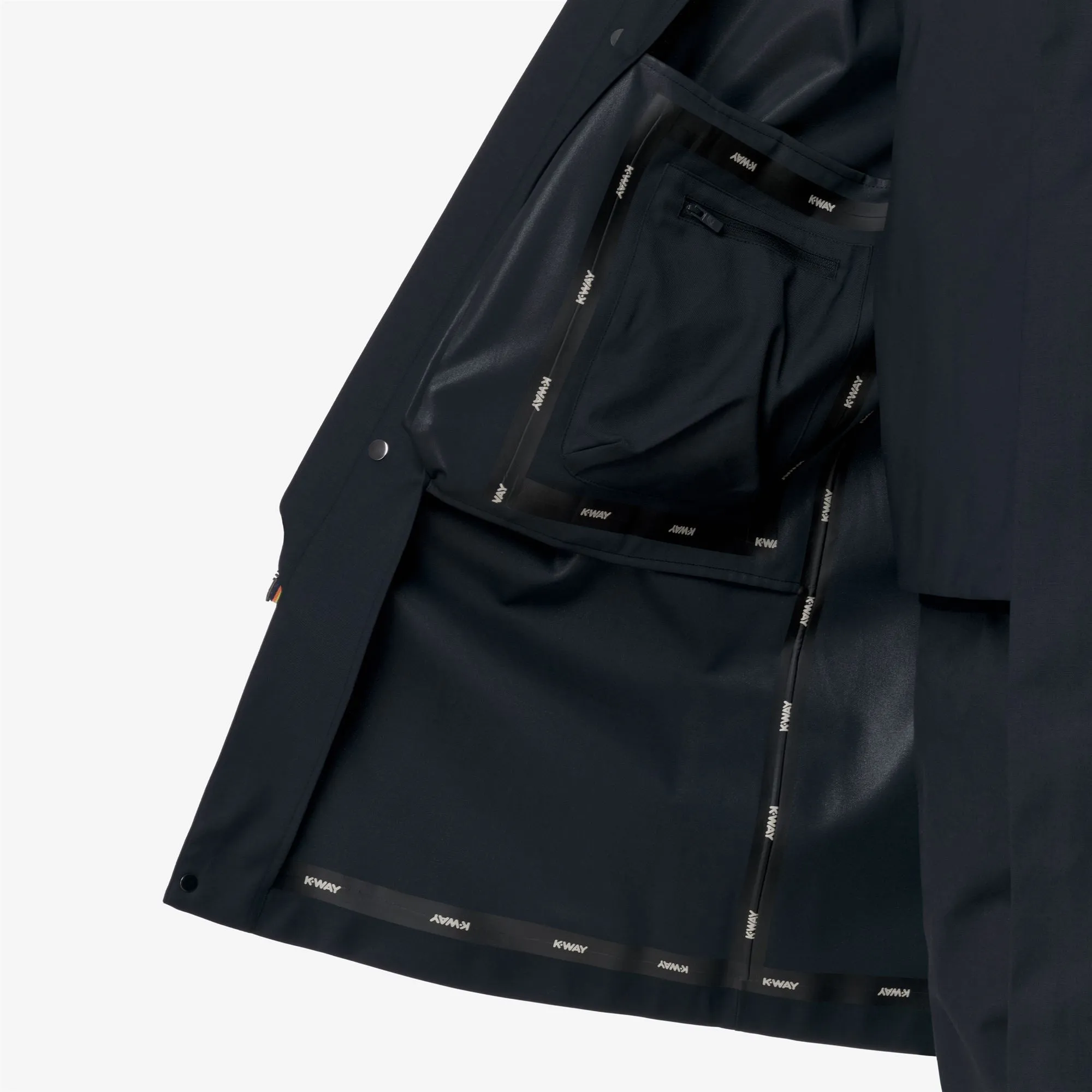 POIROL 3L WOOL - Jackets - 3/4 Length - Man - Blue Depth Combo-Blue Depth-Unico sold by K-Way product image thumbnail 3