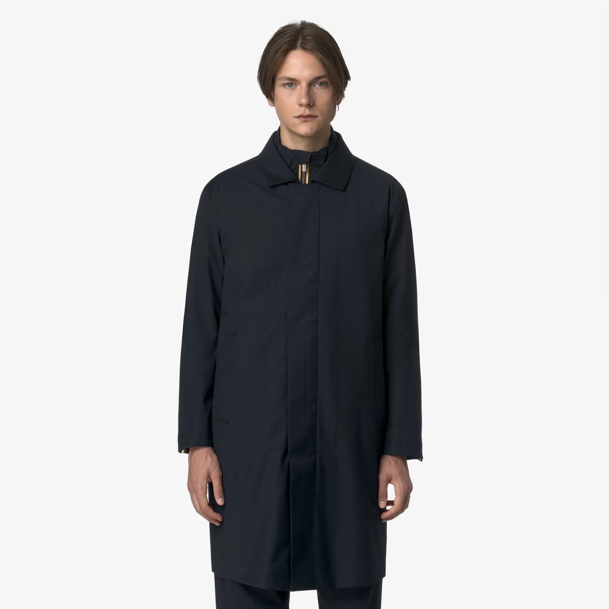 POIROL 3L WOOL - Jackets - 3/4 Length - Man - Blue Depth Combo-Blue Depth-Unico sold by K-Way product image thumbnail 5