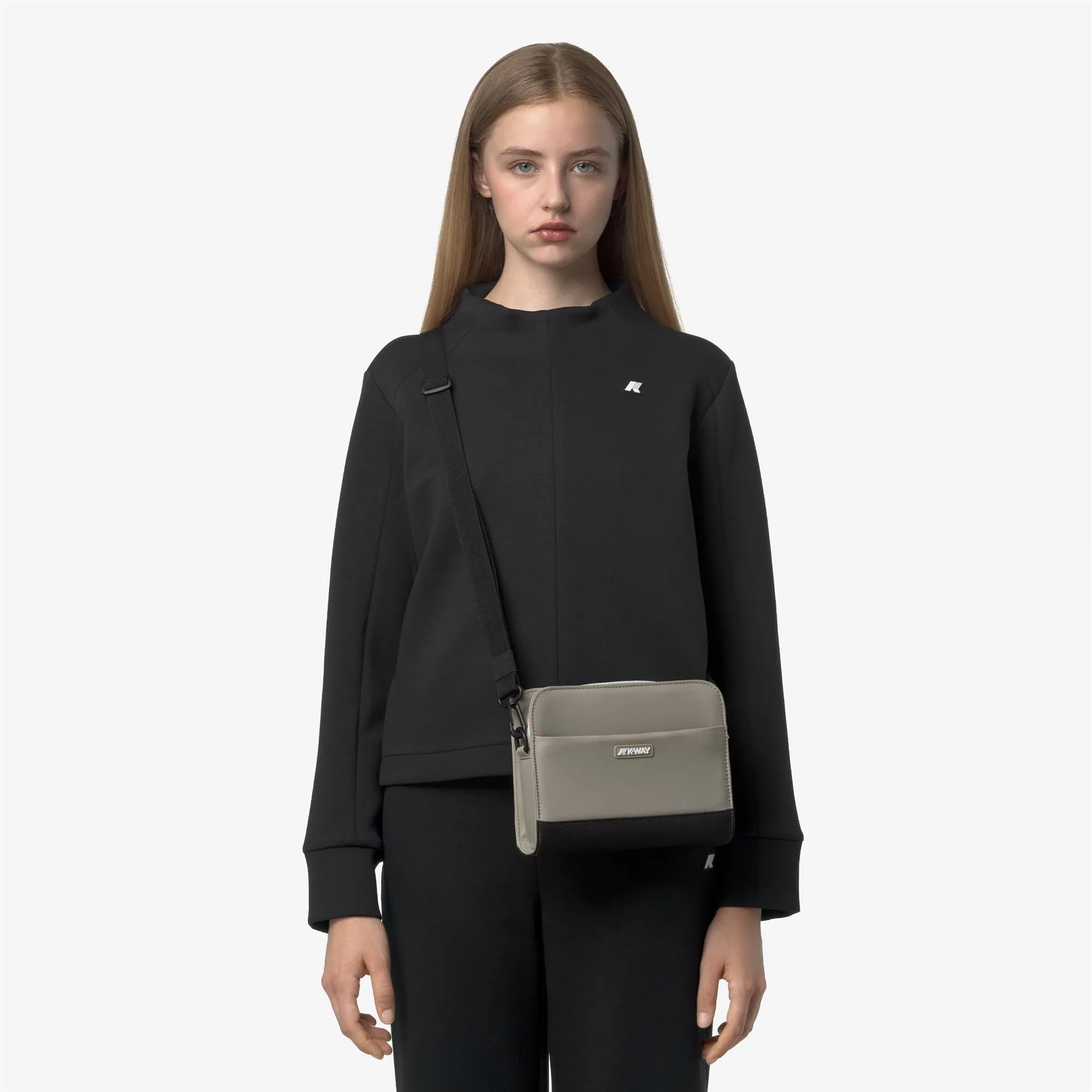 MARYBELL - Bags - Pouch Bag - Woman - Green Oak sold by K-Way product image thumbnail 4