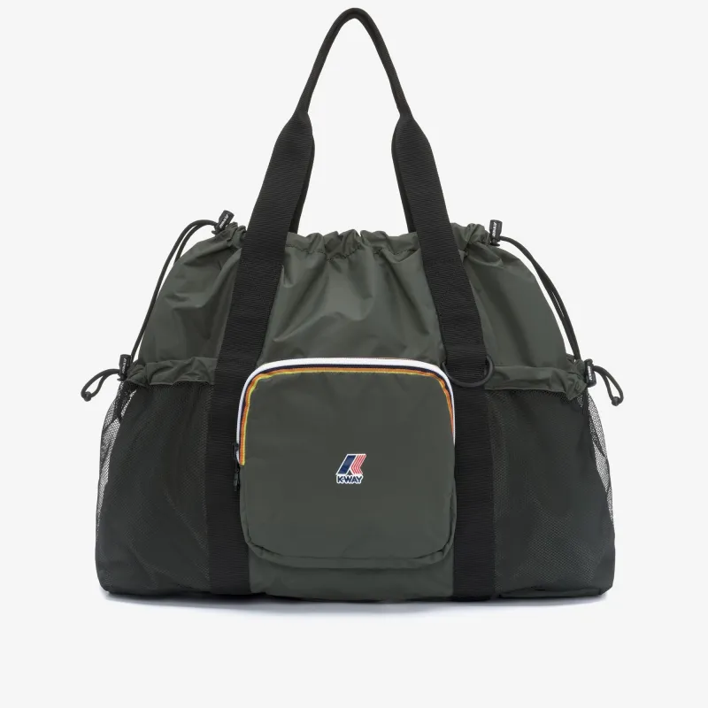 LE VRAI 4.0 JEANETTE - Bags - Tote Bag - Unisex - GREEN BLACKISH made by K-Way